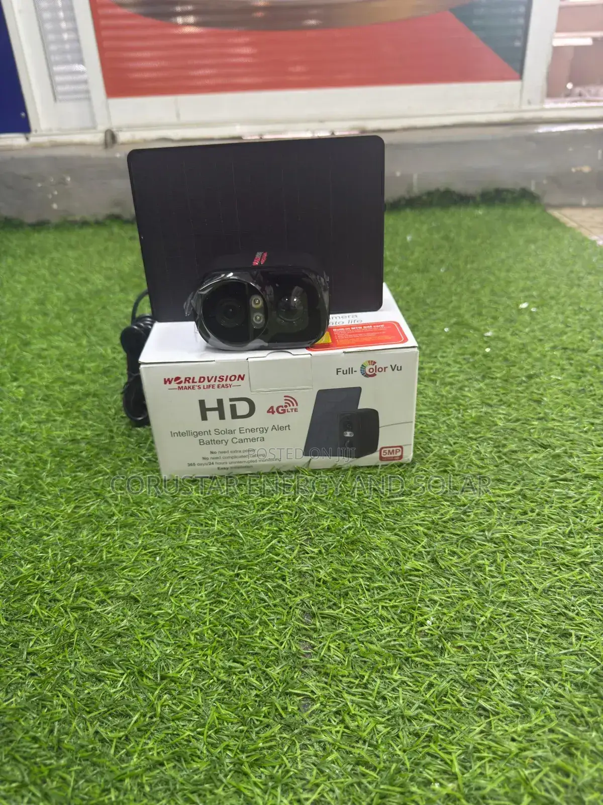 Solar Energy Alert Battery Camera