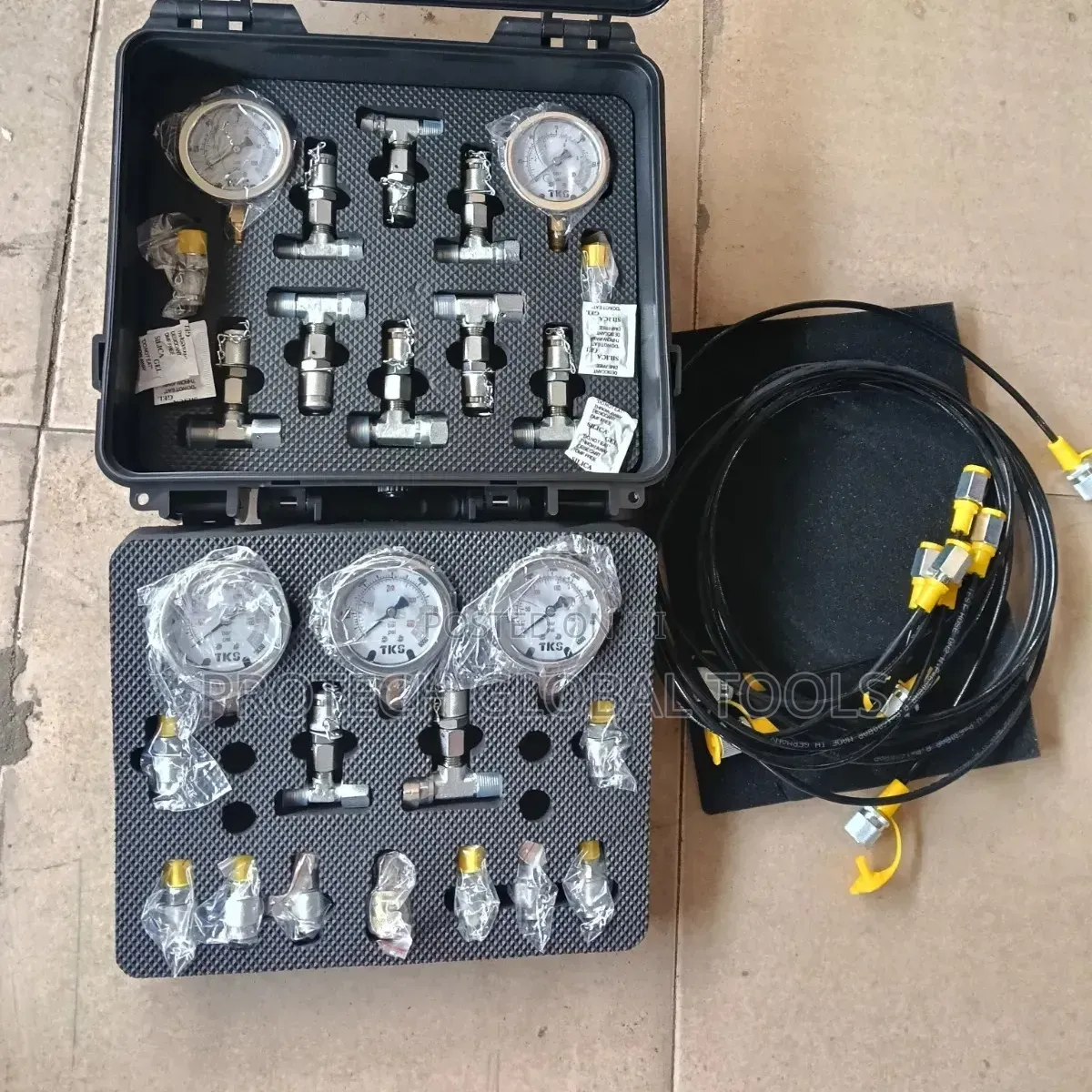 Hydraulic Pressure Gauge Test Kit(5pcs) Guage