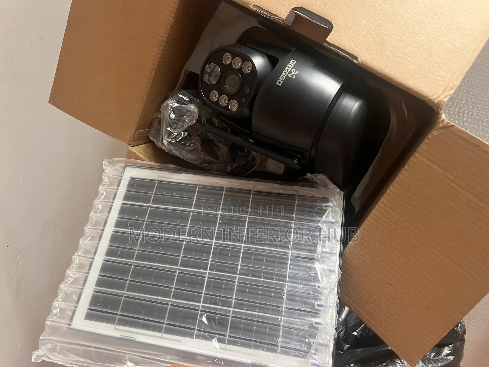 Solar Intelligent CCTV Camera