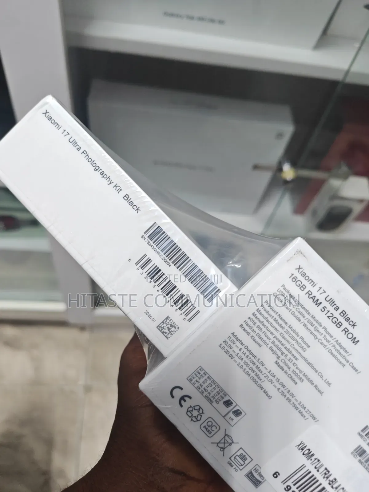 New Xiaomi 17 Ultra 512 GB Black