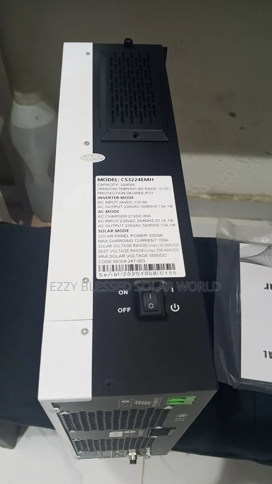 3.2kw 24v Chrisolar Hybrid Inverter
