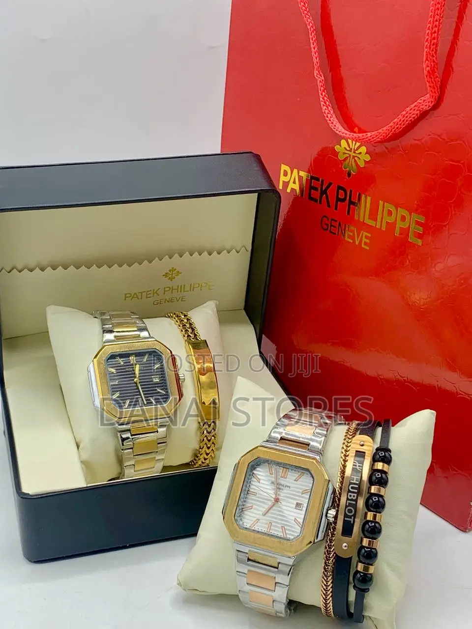 Squared Face Patek Philippe Affordable Watch Set