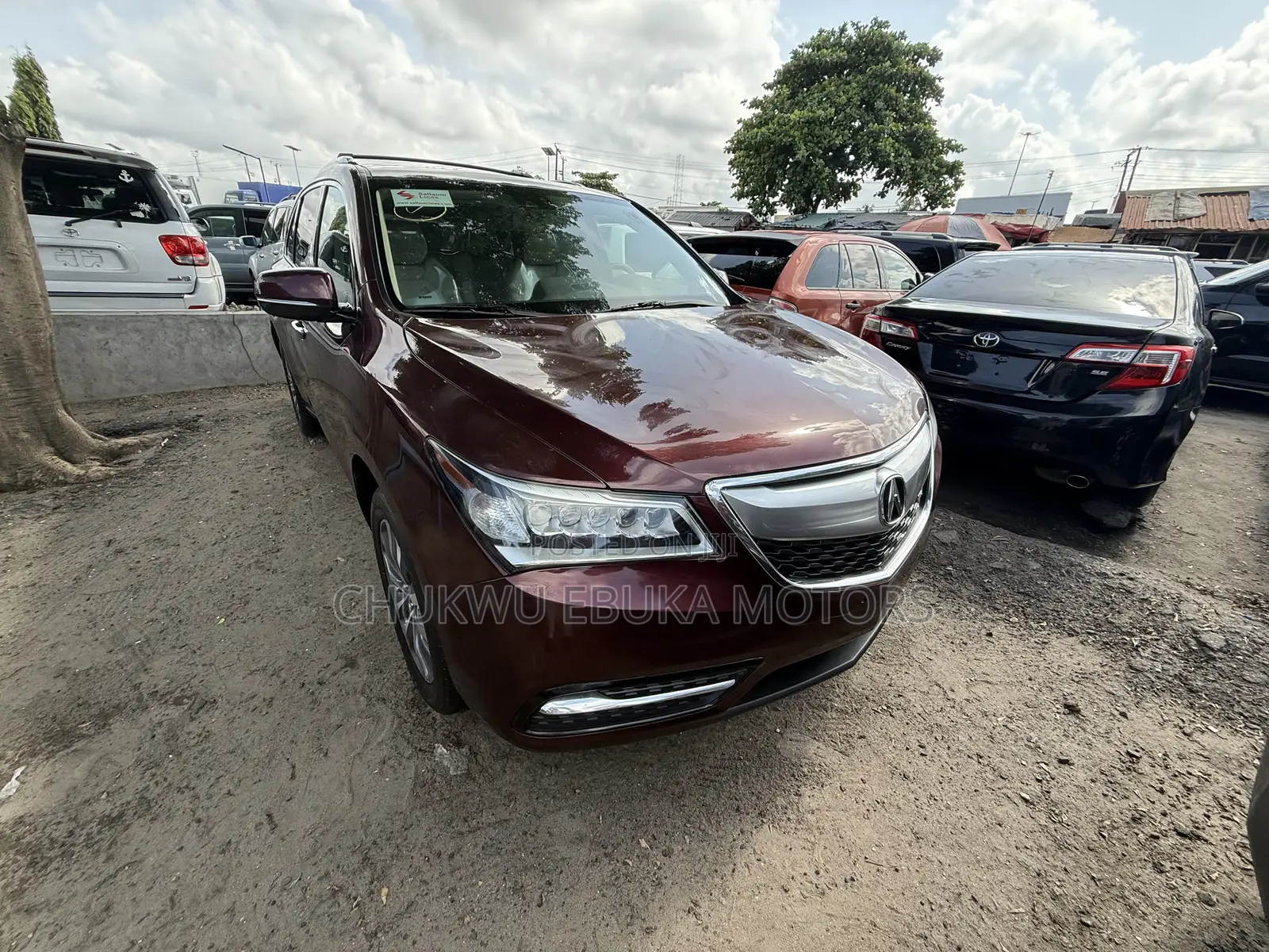 Acura MDX Technology Package 4dr SUV (3.5L 6cyl 6A) 2015 Burgundy
