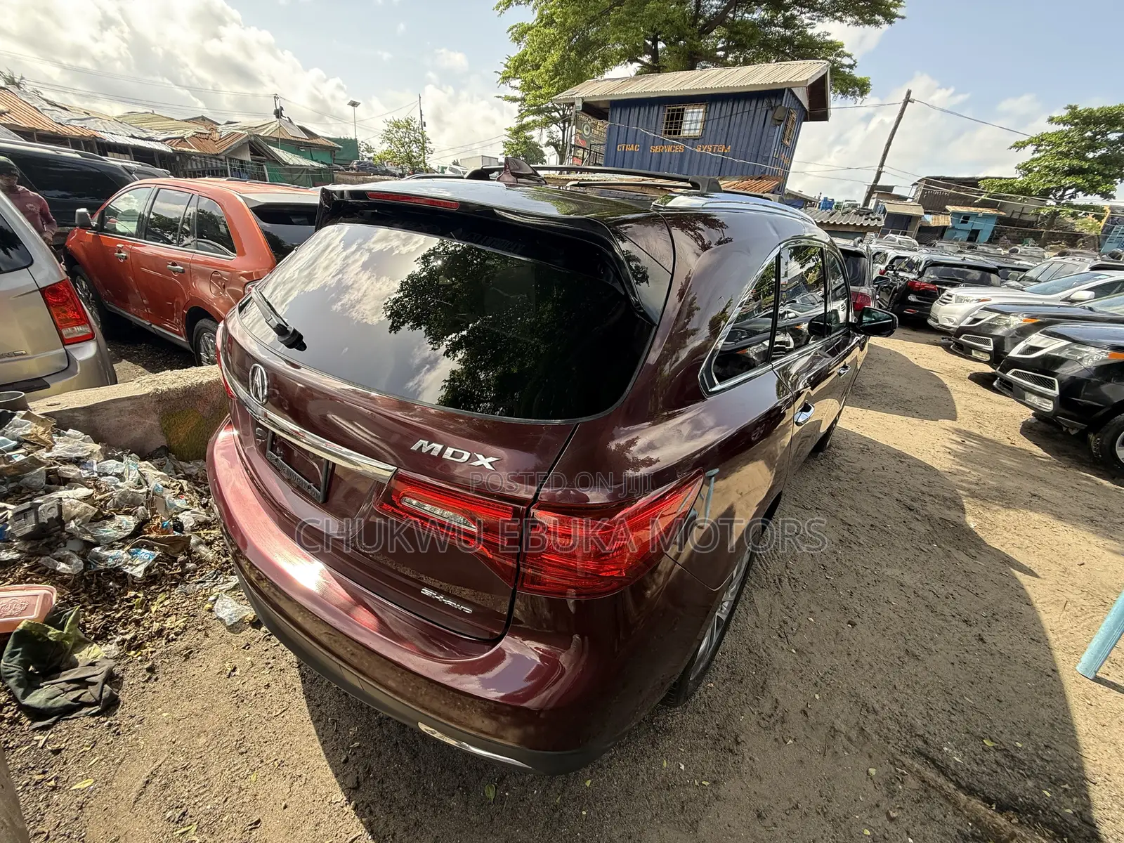Acura MDX Technology Package 4dr SUV (3.5L 6cyl 6A) 2015 Burgundy