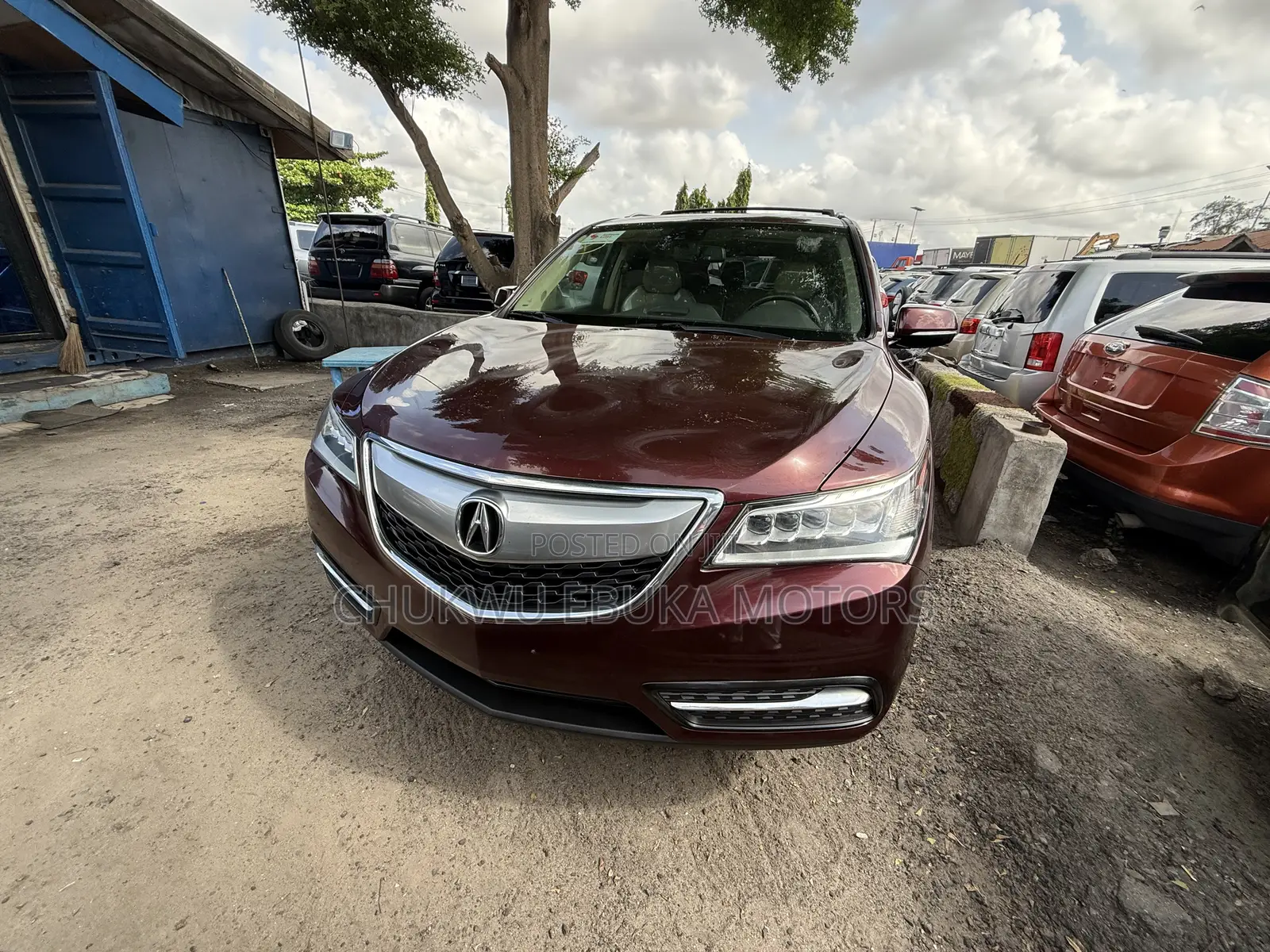 Acura MDX Technology Package 4dr SUV (3.5L 6cyl 6A) 2015 Burgundy