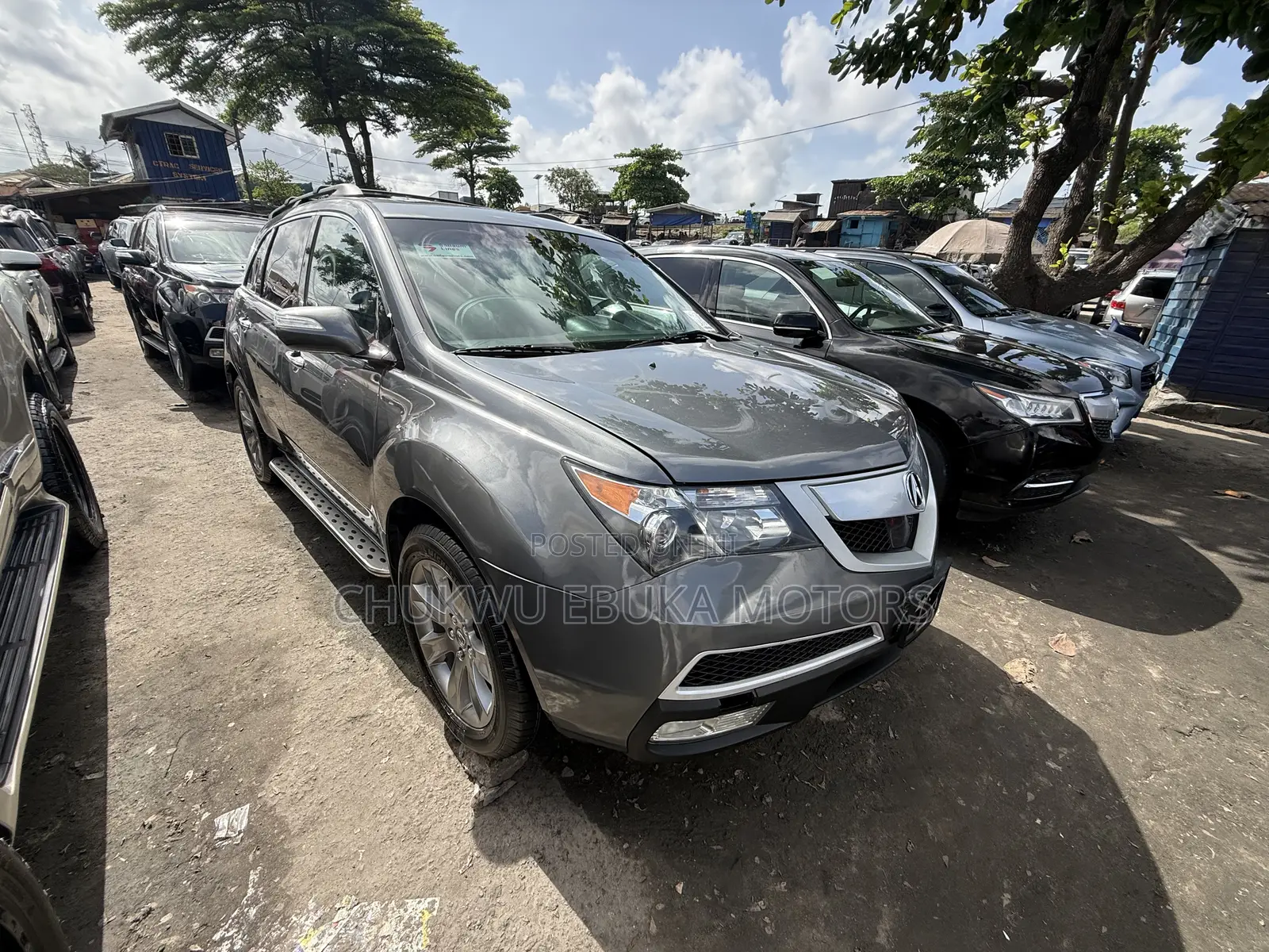 Acura MDX Advance Package SUV AWD (3.7L 6cyl 6A) 2012 Gray
