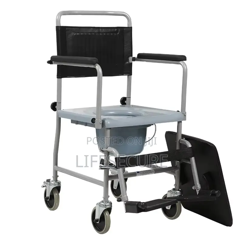 Very Neat Shower Chair Commode Wheelchair ( Foreign Used)