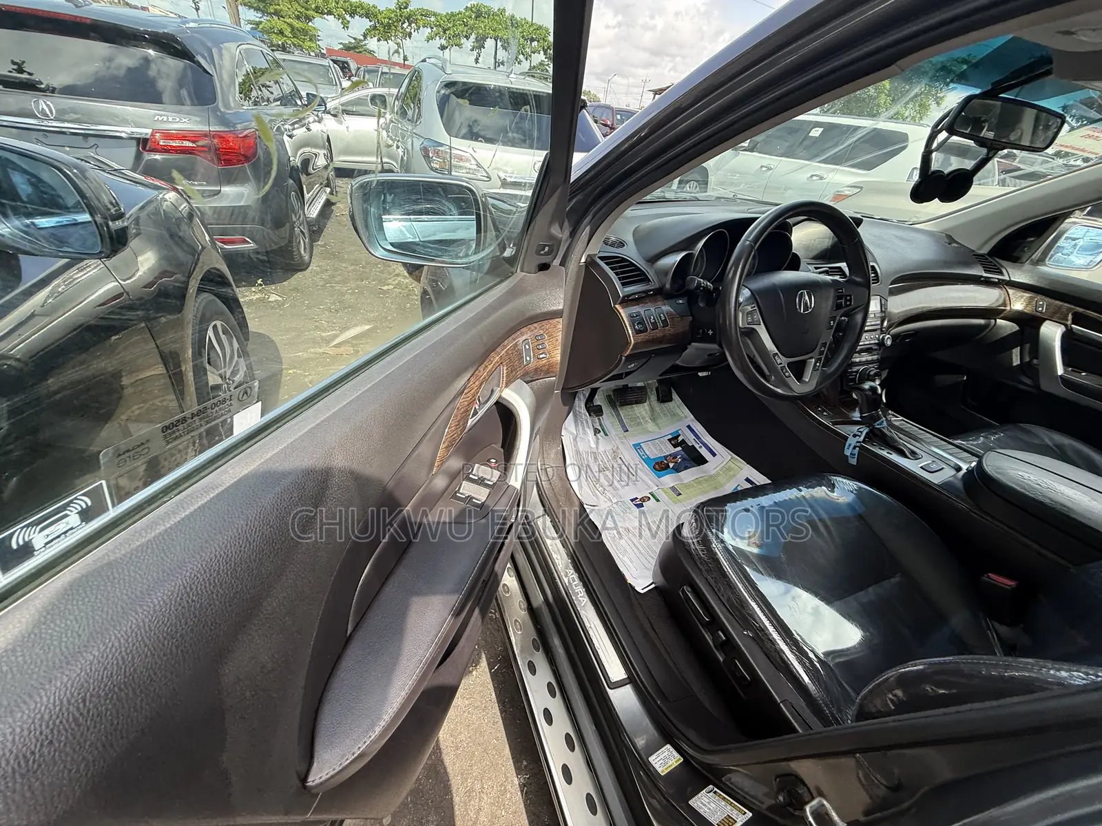 Acura MDX Advance Package SUV AWD (3.7L 6cyl 6A) 2012 Gray