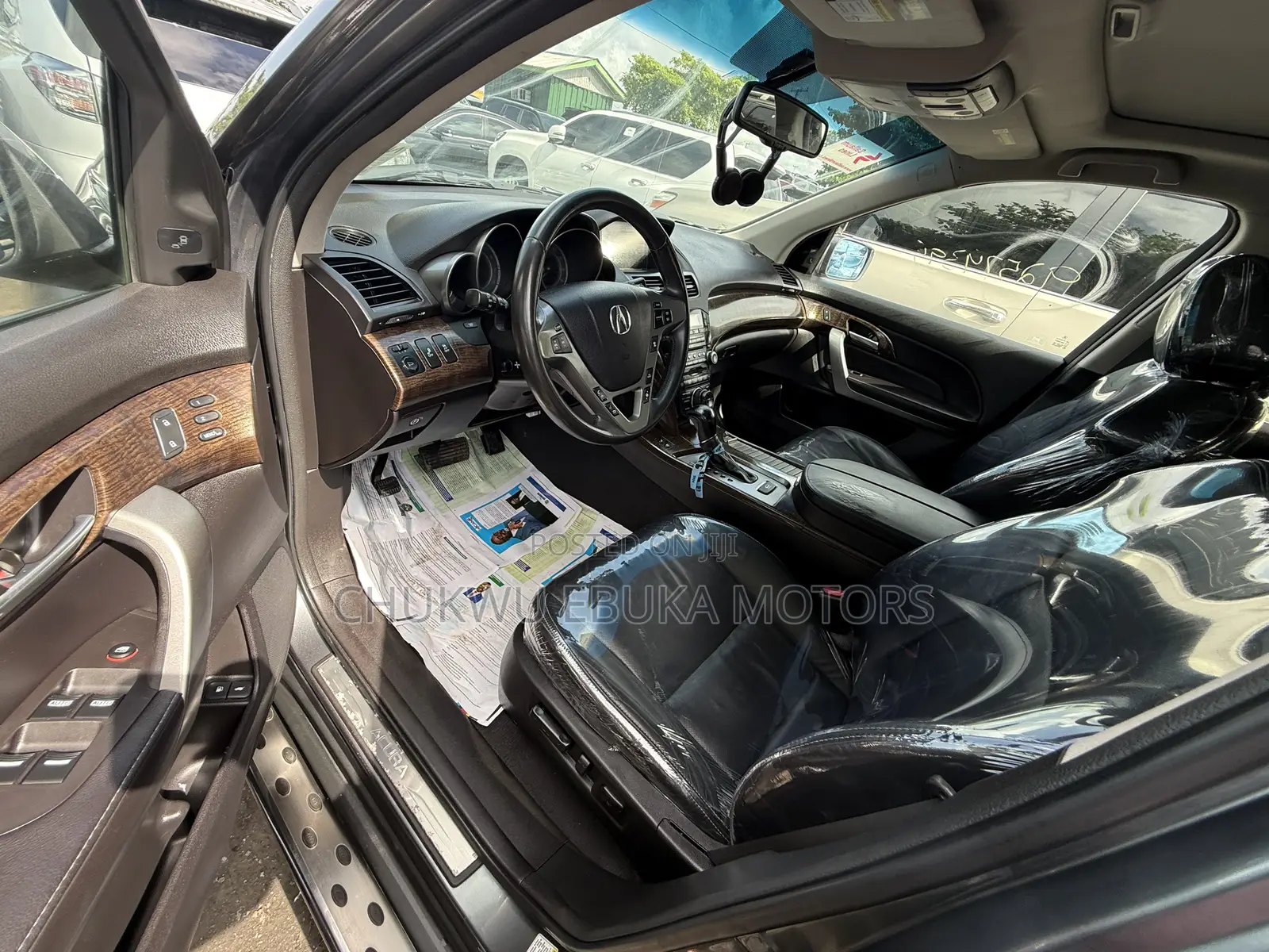 Acura MDX Advance Package SUV AWD (3.7L 6cyl 6A) 2012 Gray