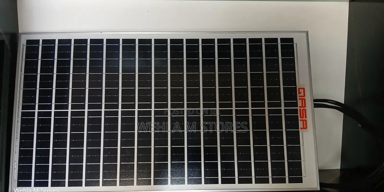 Qasa 30 Watts Solar Panel (18 Volts)