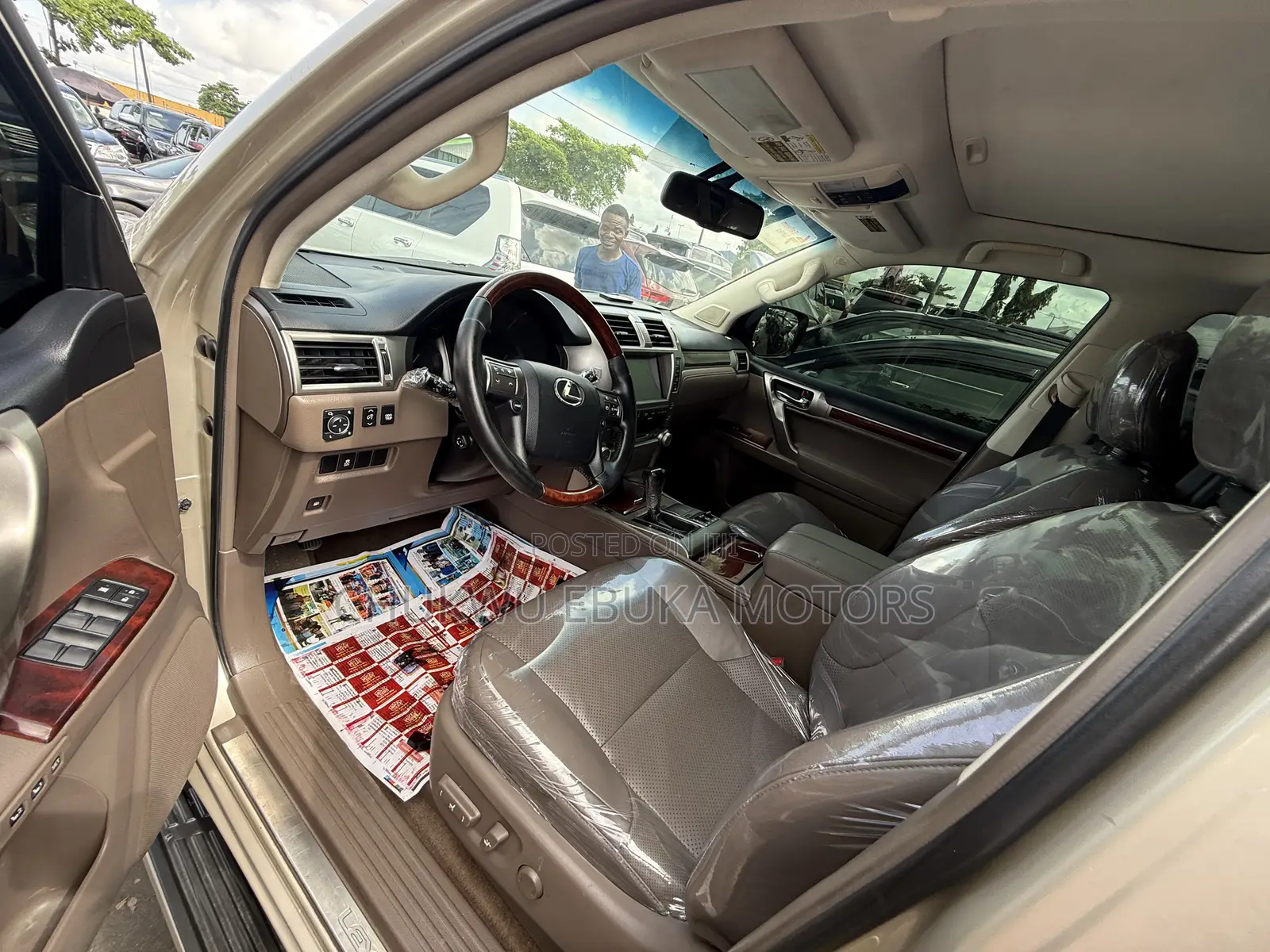 Lexus GX 460 2012 Gold