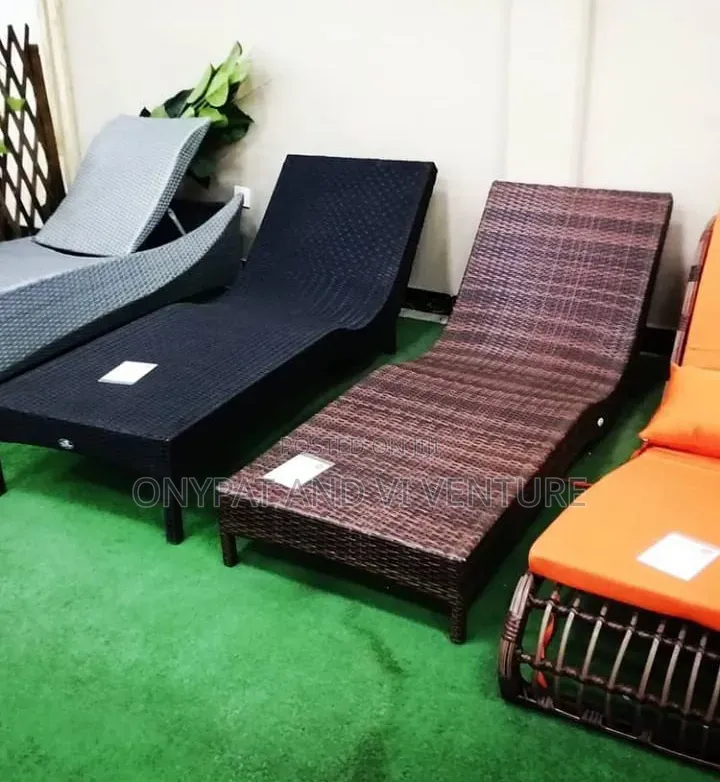 Outdoor Indoor Beach Pool Rattan Beds