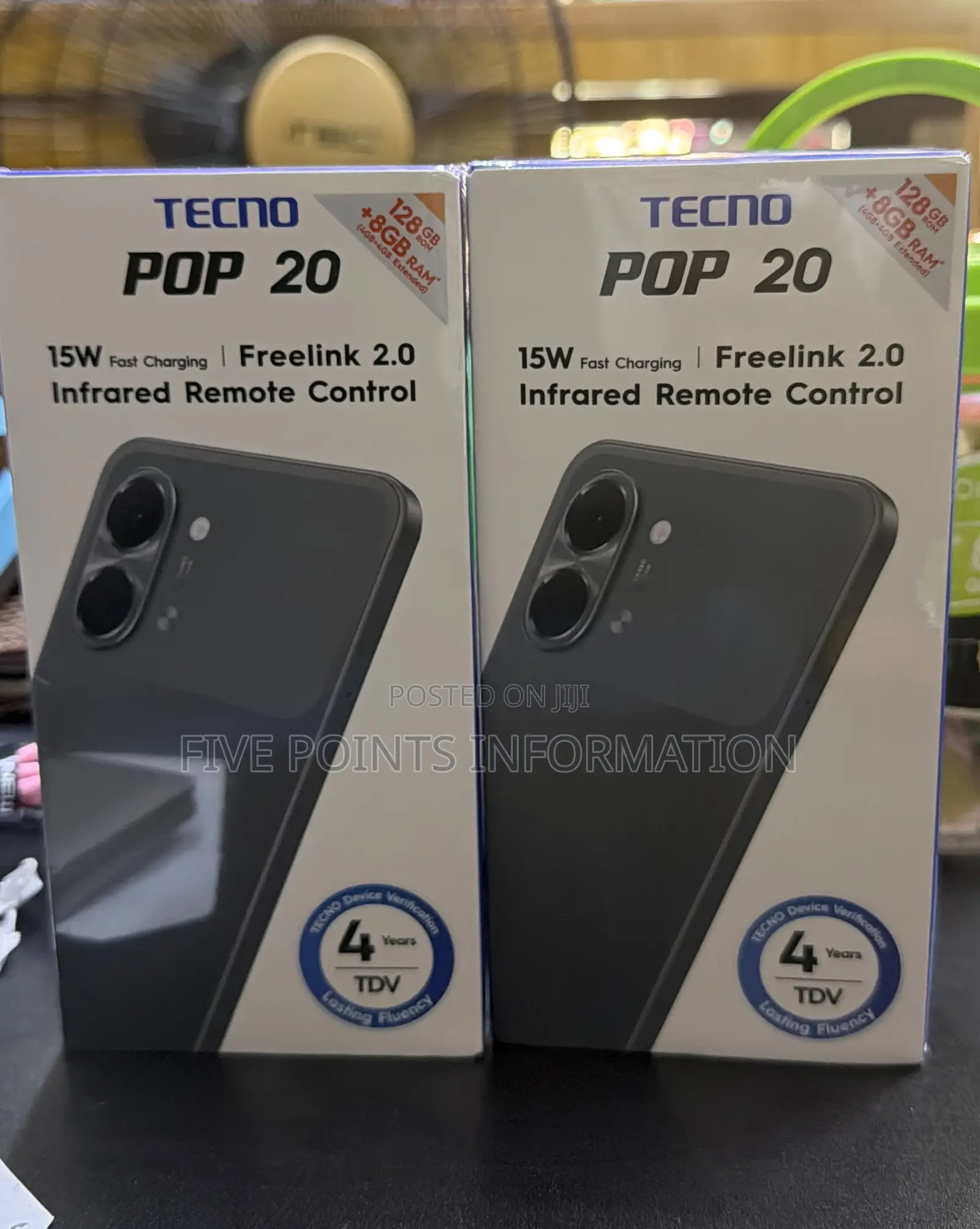 New Tecno Pop 20 128 GB Blue