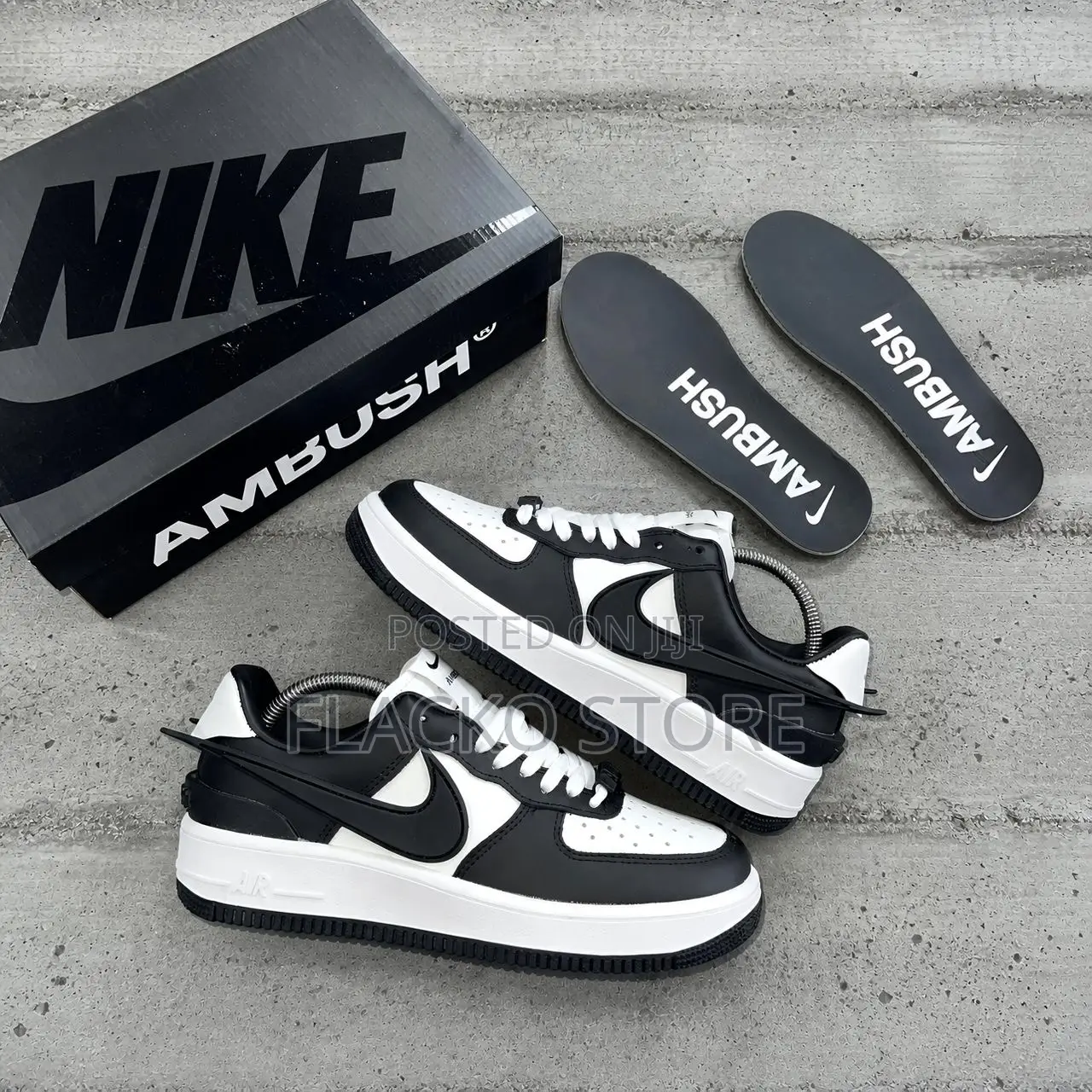 Original Nike Air Force 1 Low Sp Swoosh Ambush Sneakers