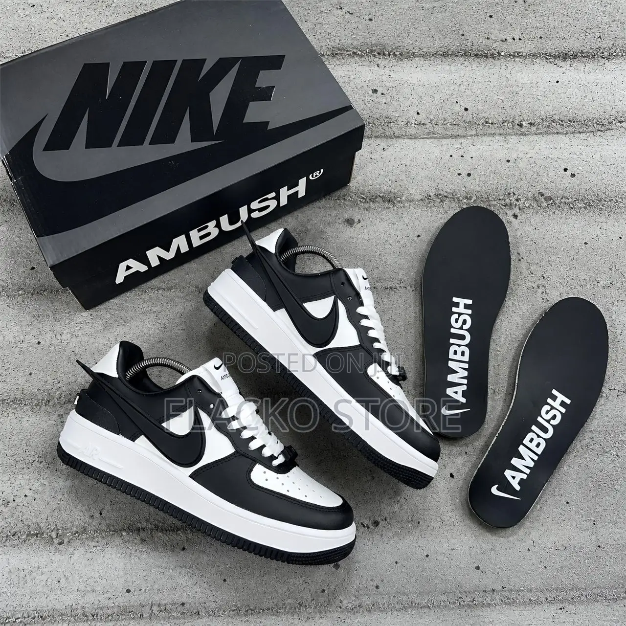 Original Nike Air Force 1 Low Sp Swoosh Ambush Sneakers