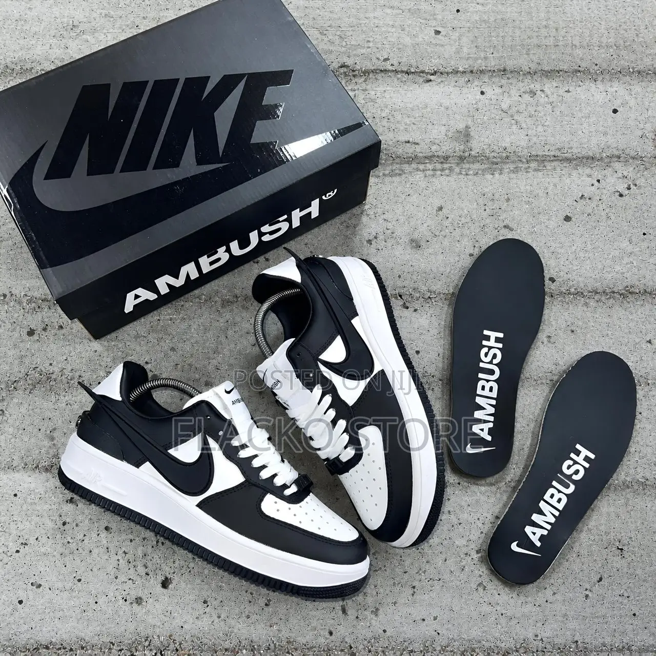 Original Nike Air Force 1 Low Sp Swoosh Ambush Sneakers
