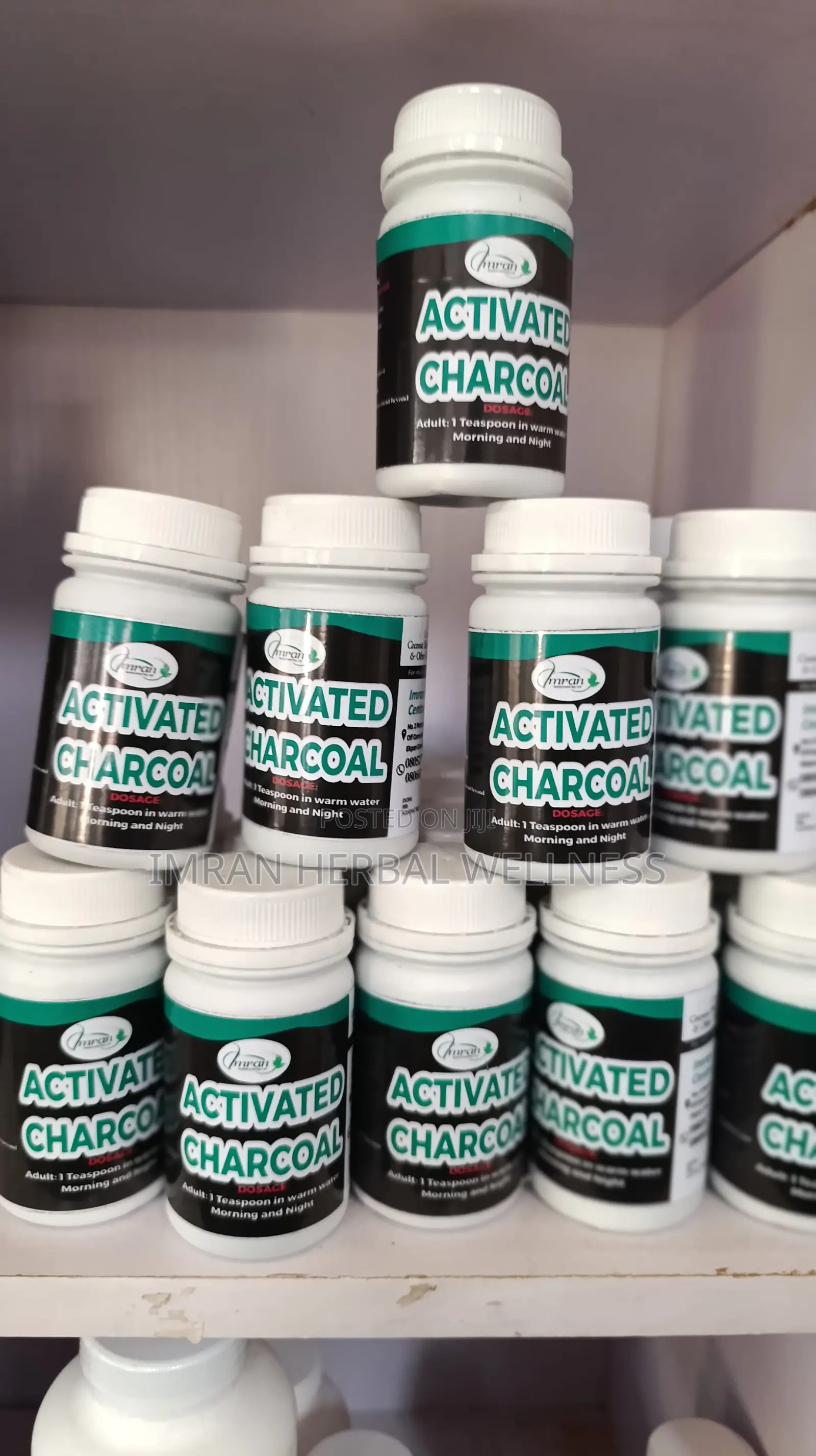 100% Pure Activated Charcoal Powder
