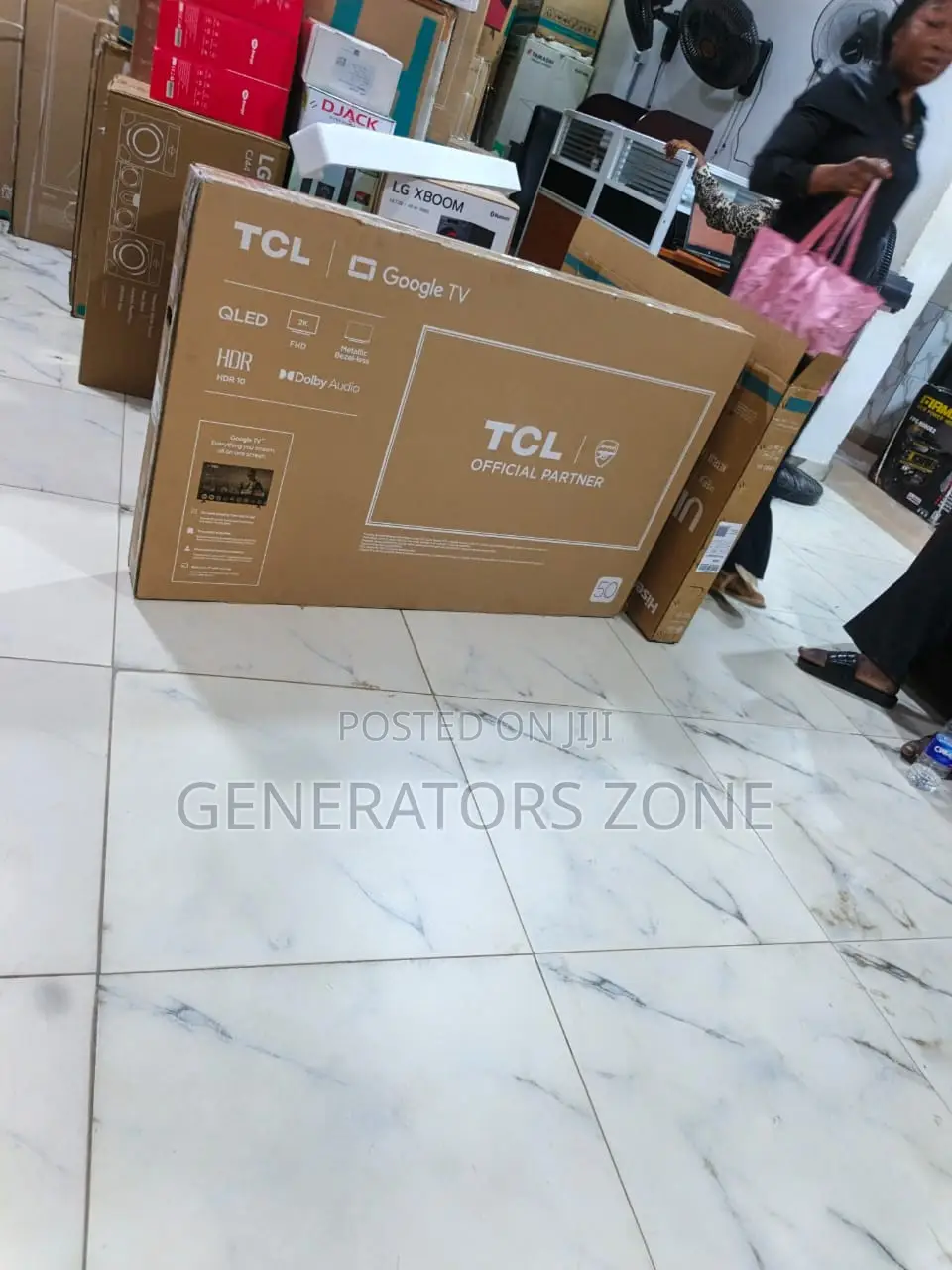 TCL Smart Qled Tv 50s5k With Google Features