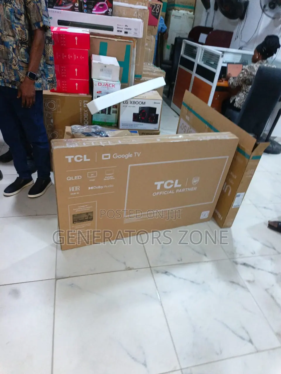 50” TCL Qled Entertainment Tv Model 50s5k