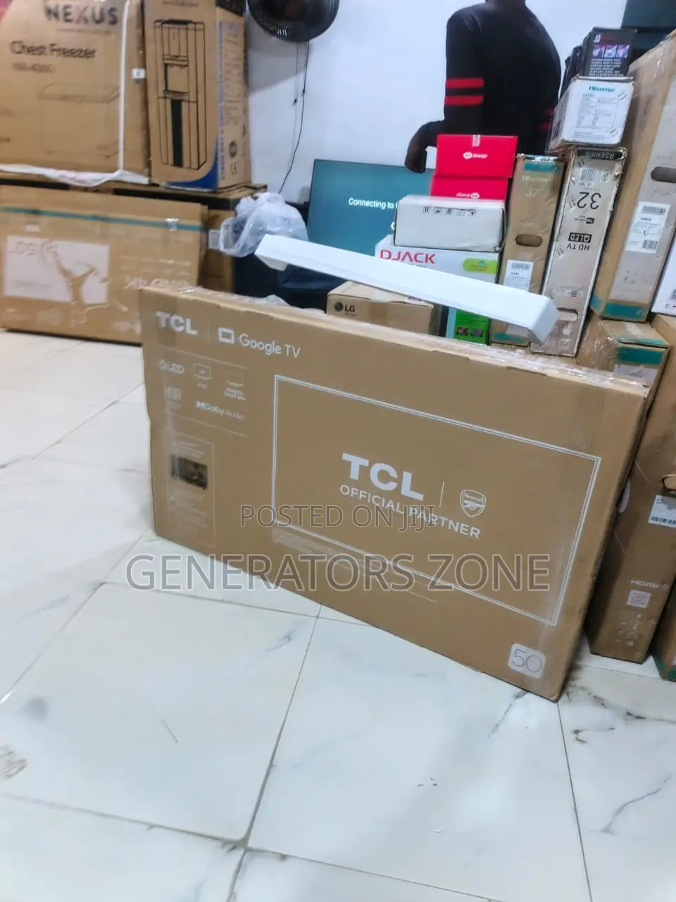 TCL 50 Inch Smart Google Qled Screen