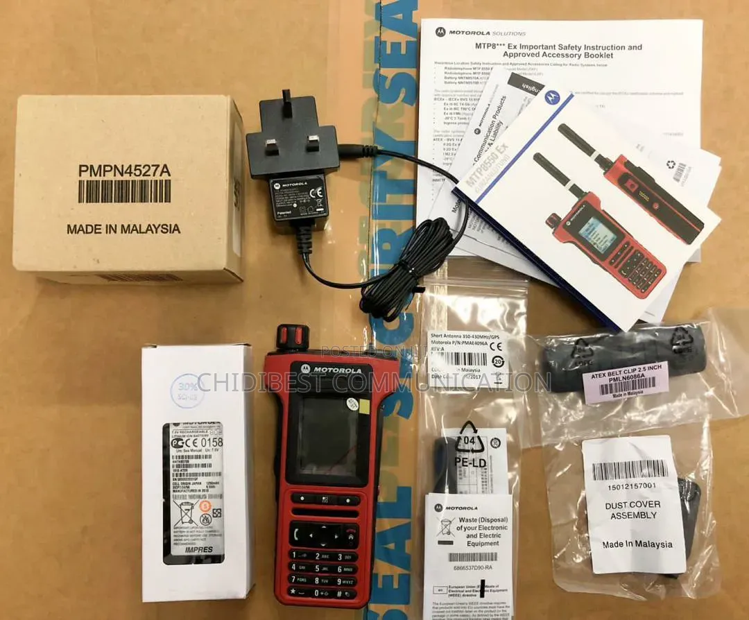 Mtp8550ex Motorola Walkei Talkei Is Av