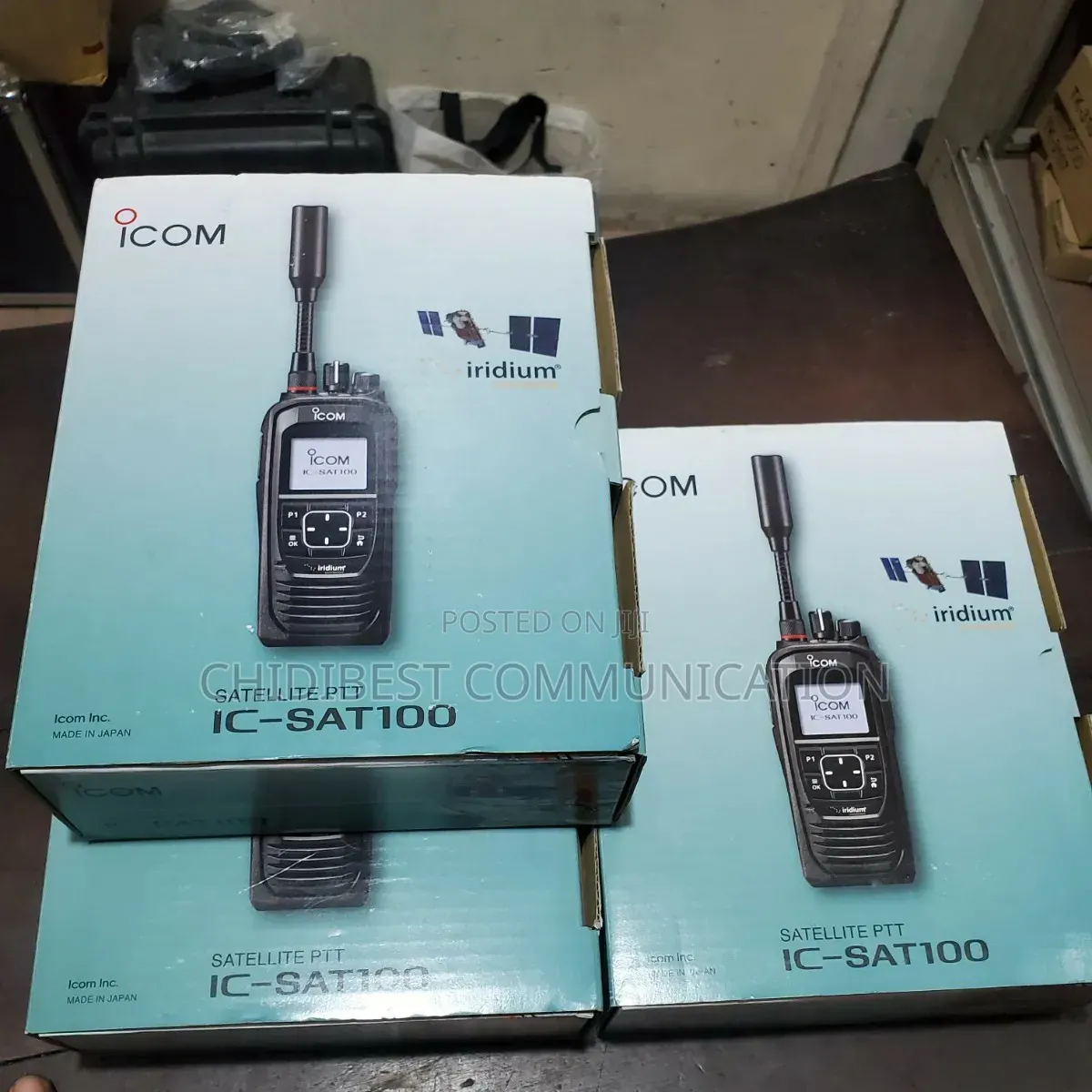 Icom Satellite PTT Radio Walkei Talkei Is Available