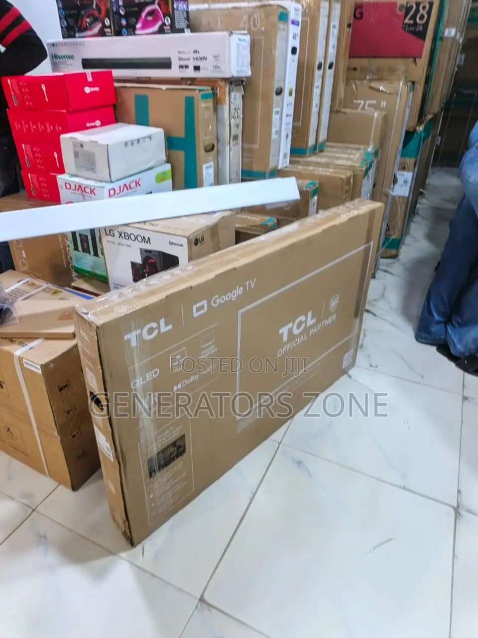 TCL 50 Inch HDR Qled Smart Google Tv
