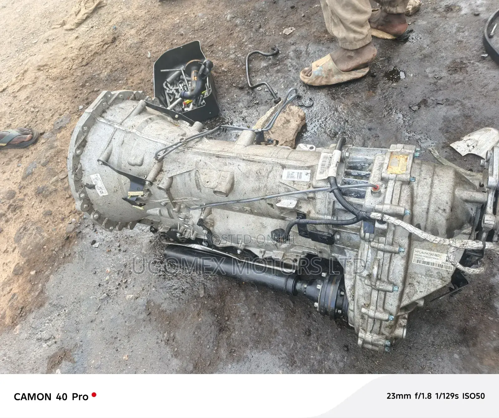 Gear Box Range Velar V6