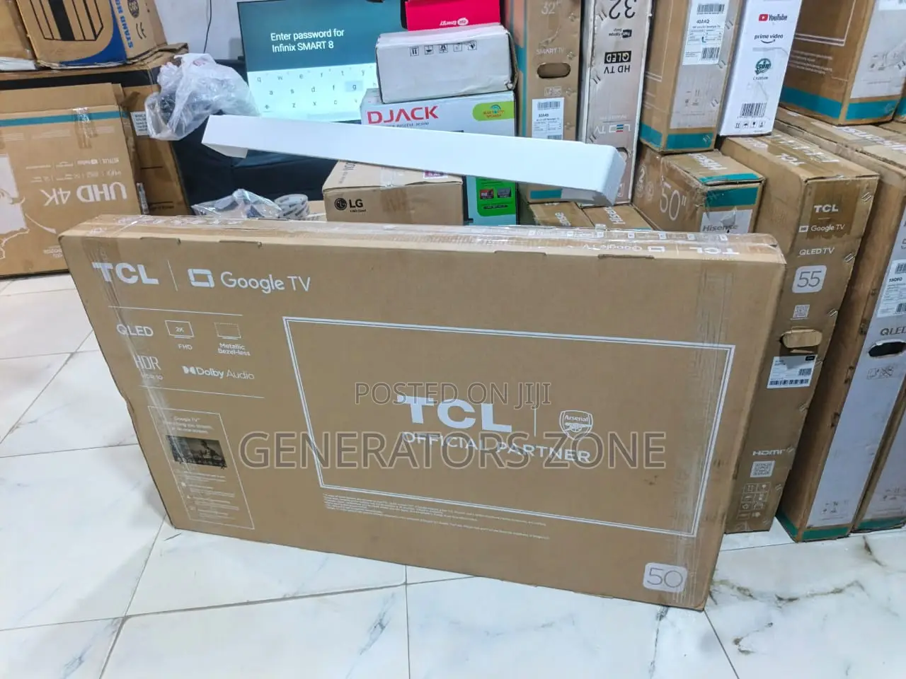 TCL 50 Inch Ultra Hd Google Qled Tv