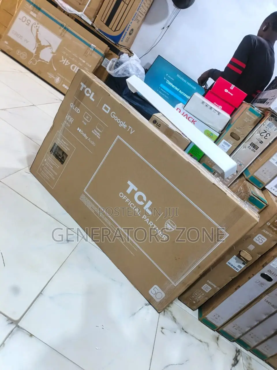 TCL 50 Inch Ultra Hd Google Qled Tv