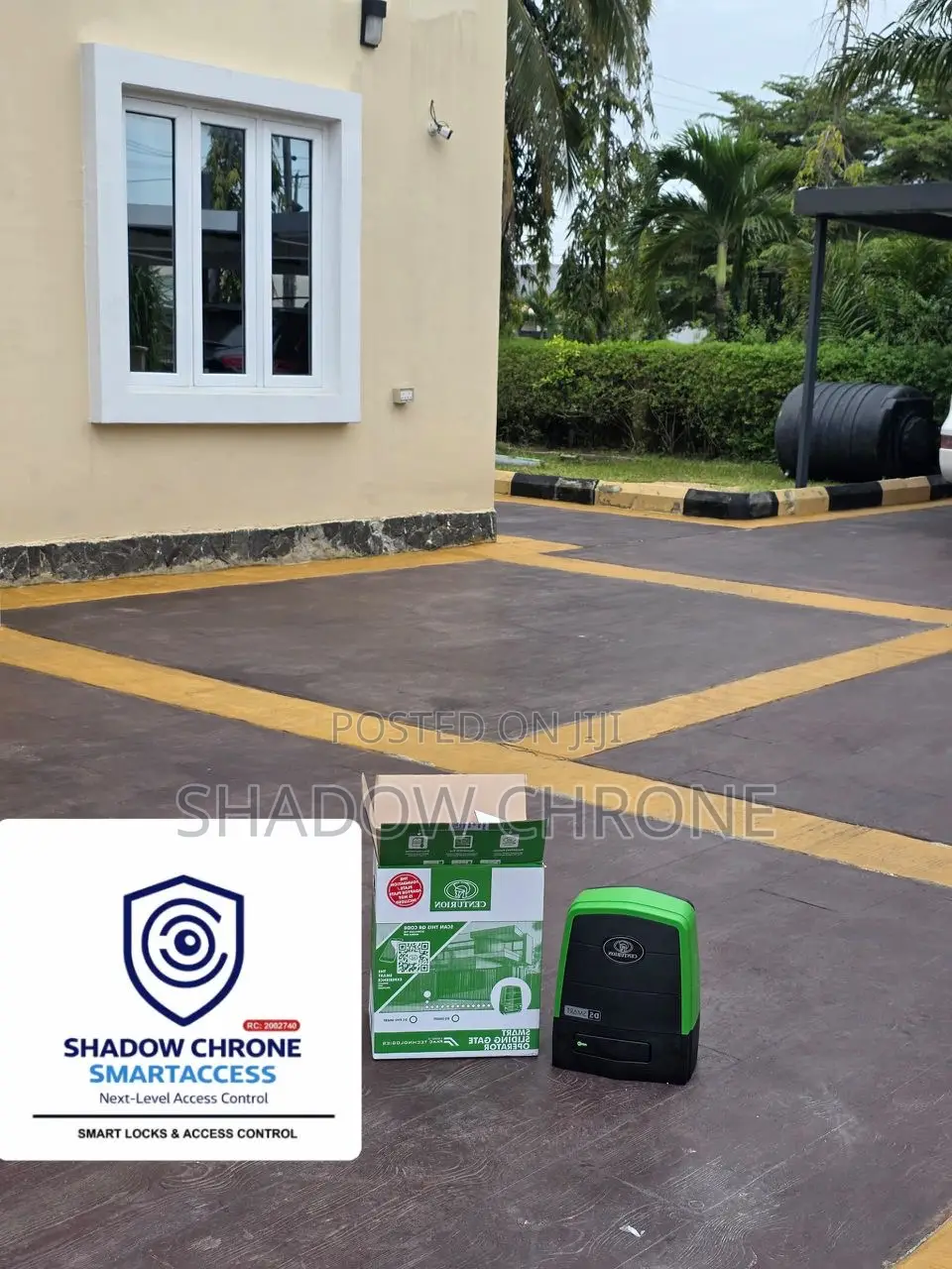 Remote Control Sliding Gate Automation System