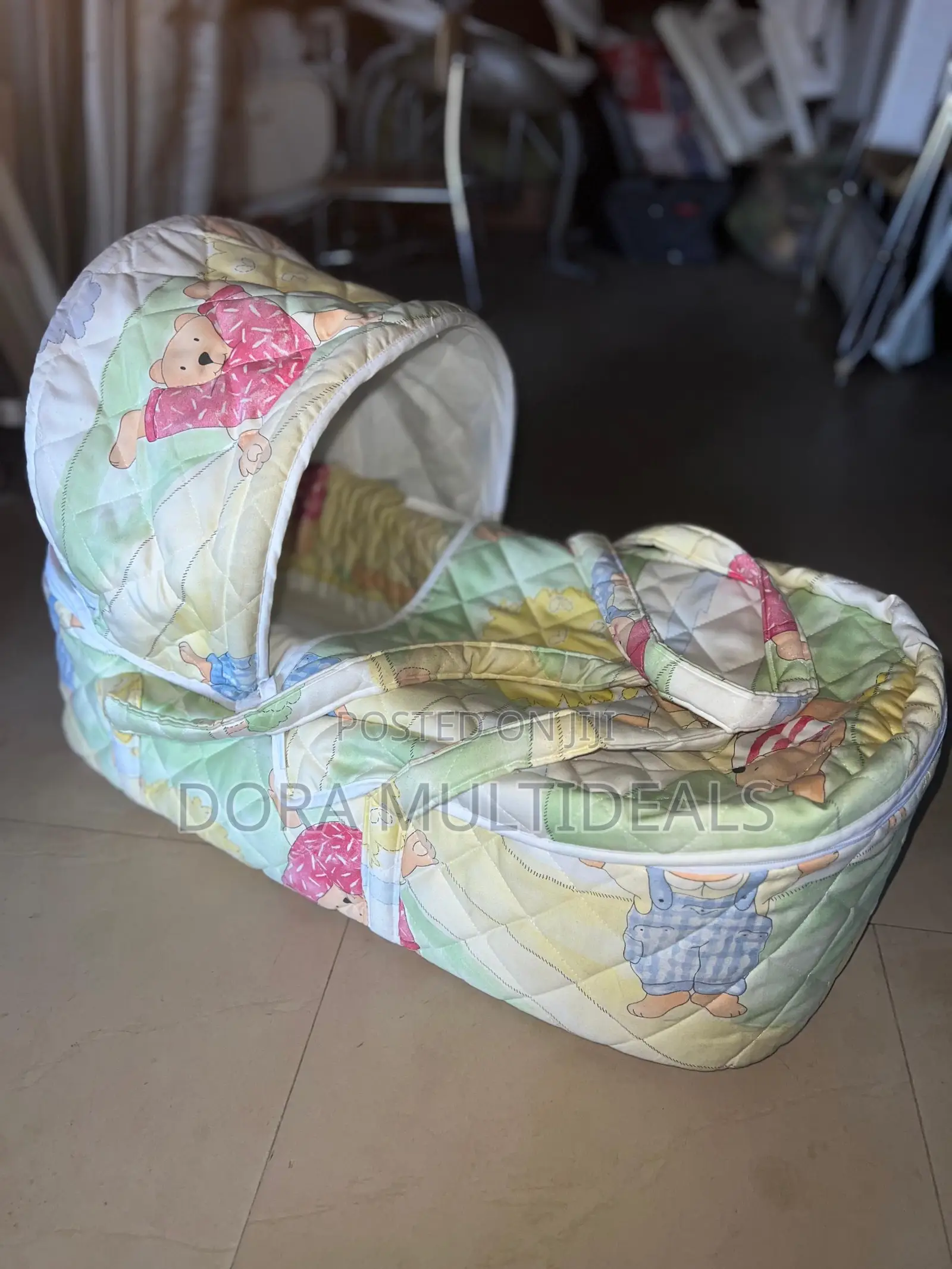Baby Bassinet With Mattress and Handle