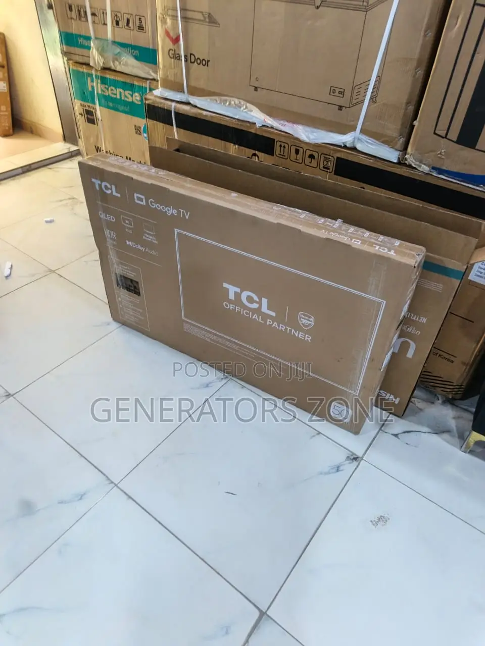 TCL 50 Inch Smart Qled Entertainment Tv