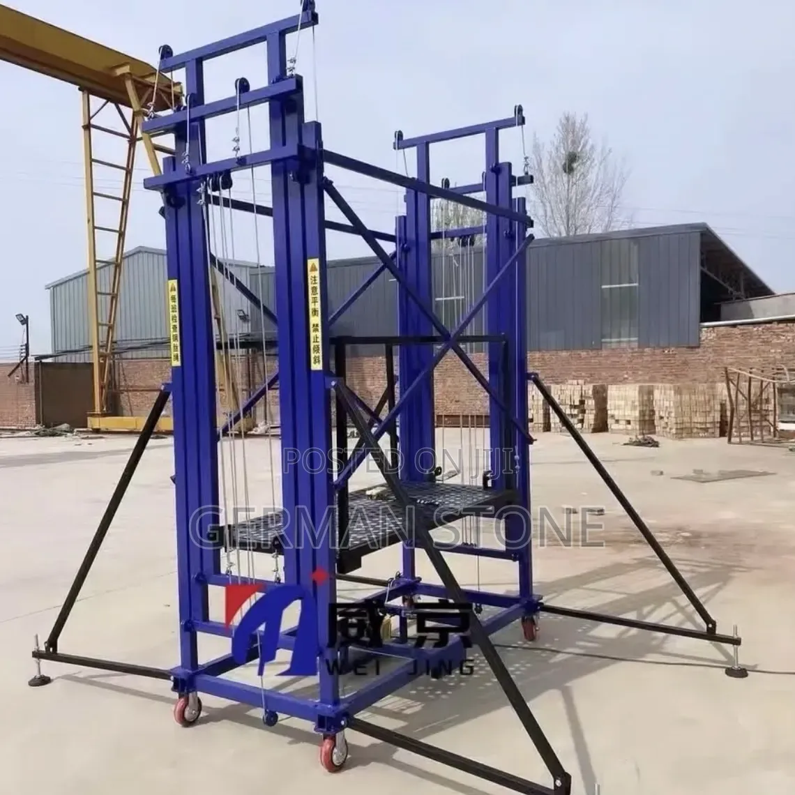 Electric Scaffolding Lift Platform Commonly Used For Construction