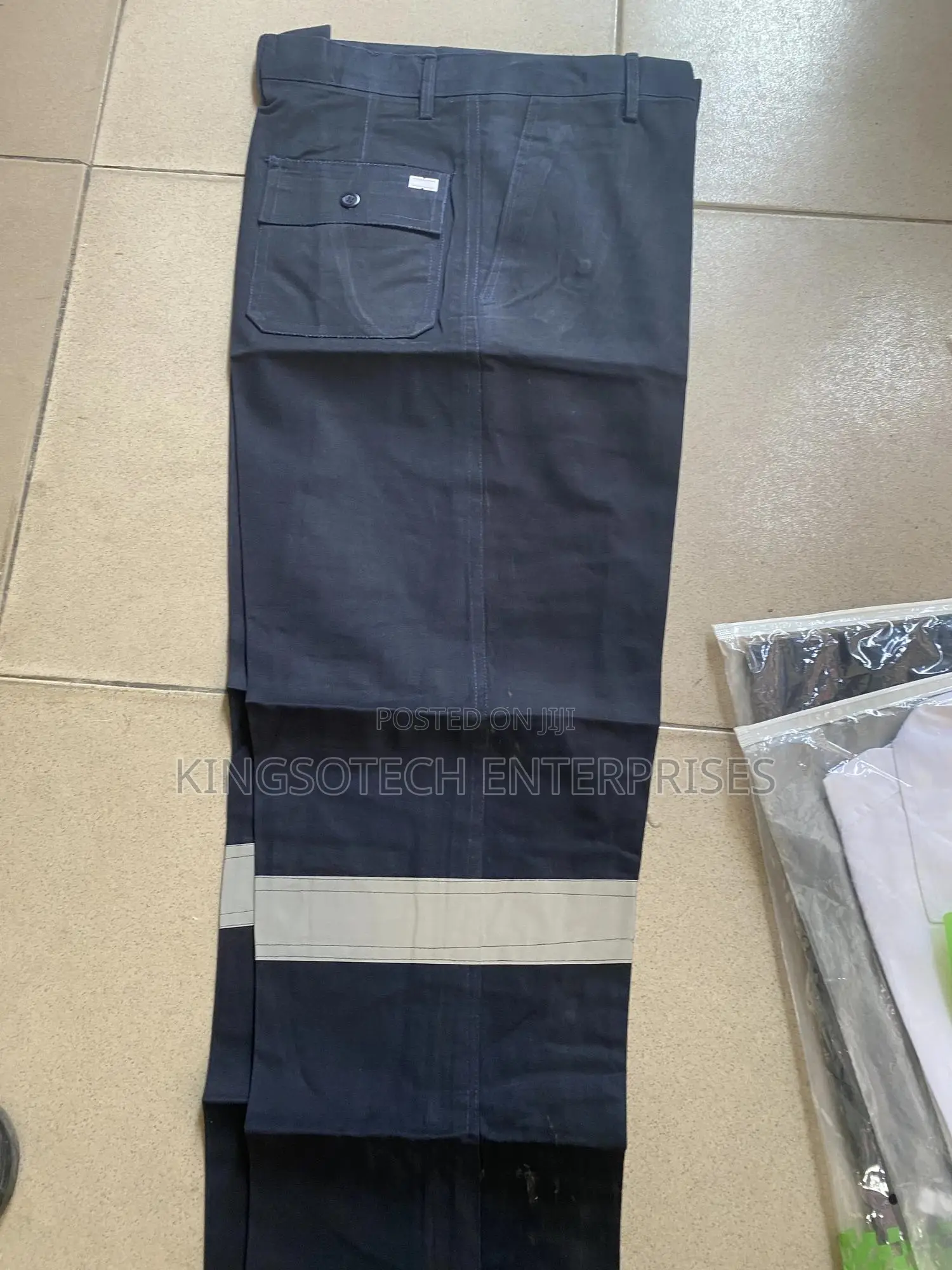 Navy Blue Up And Down Coverall Original