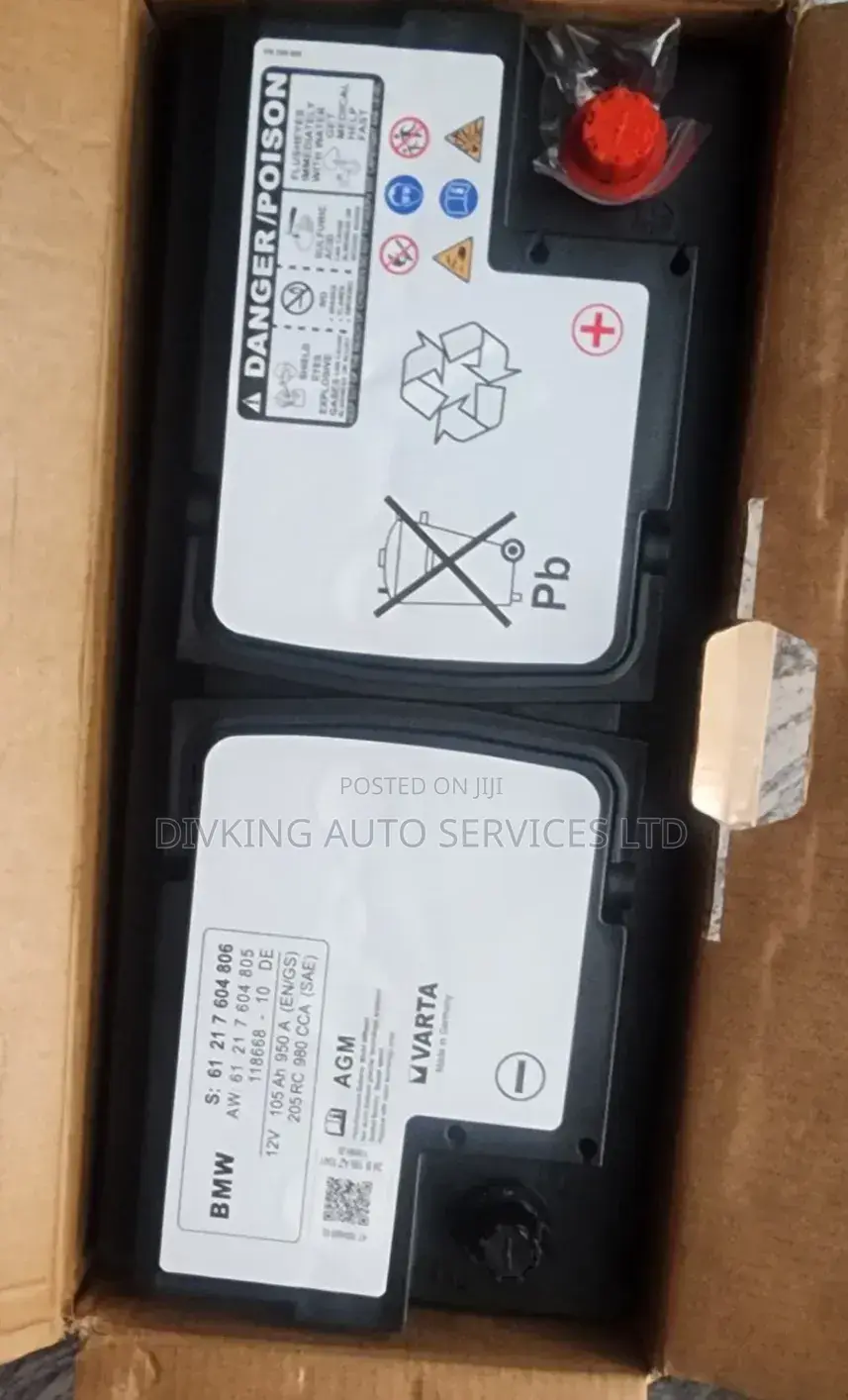 Oem Mercedes Benz, Bmw, Range Rover, Agm, Varta, Vrla Battery.