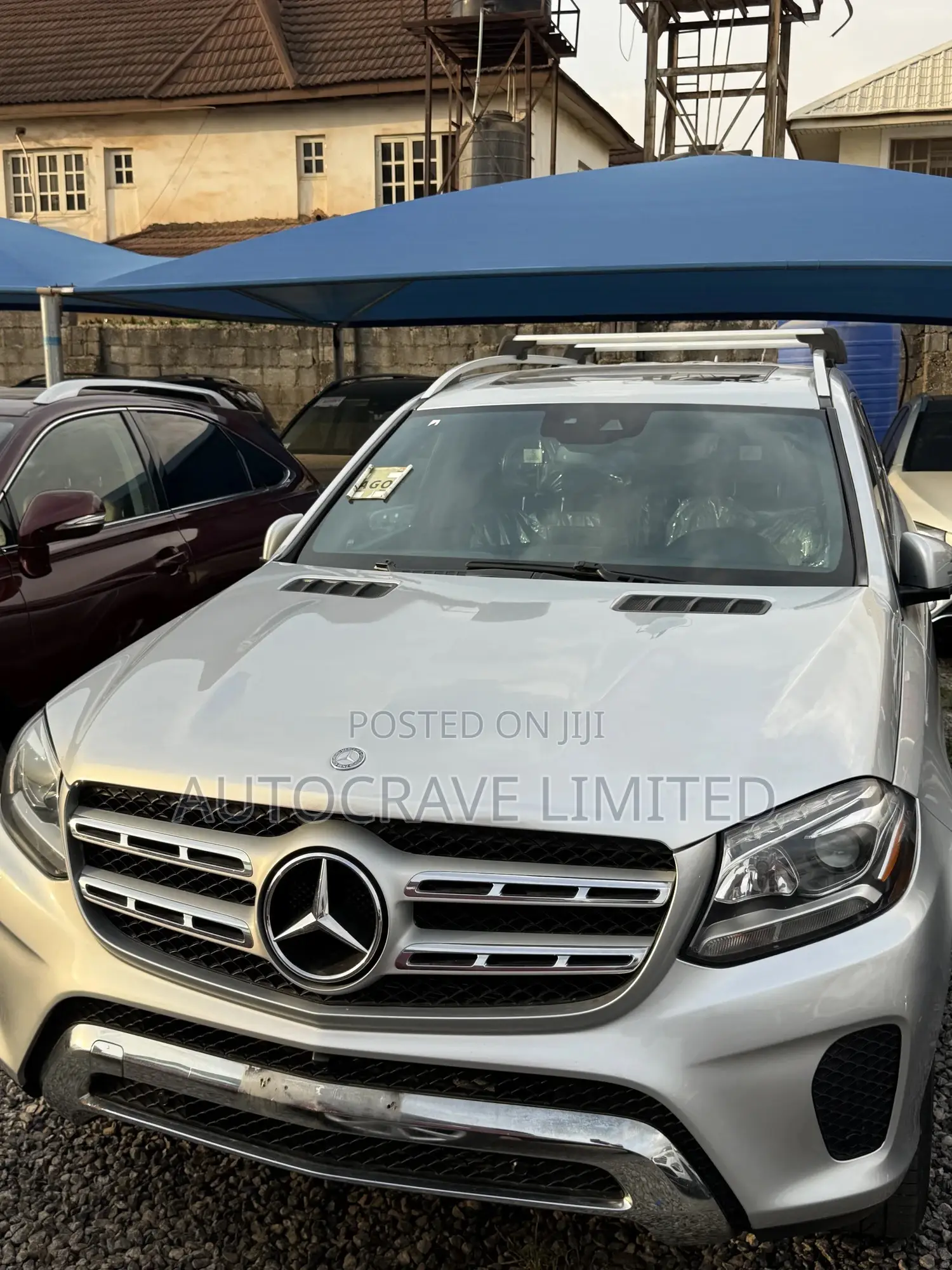 Mercedes-Benz GLS-Class GLS450 4Matic 2017 Silver