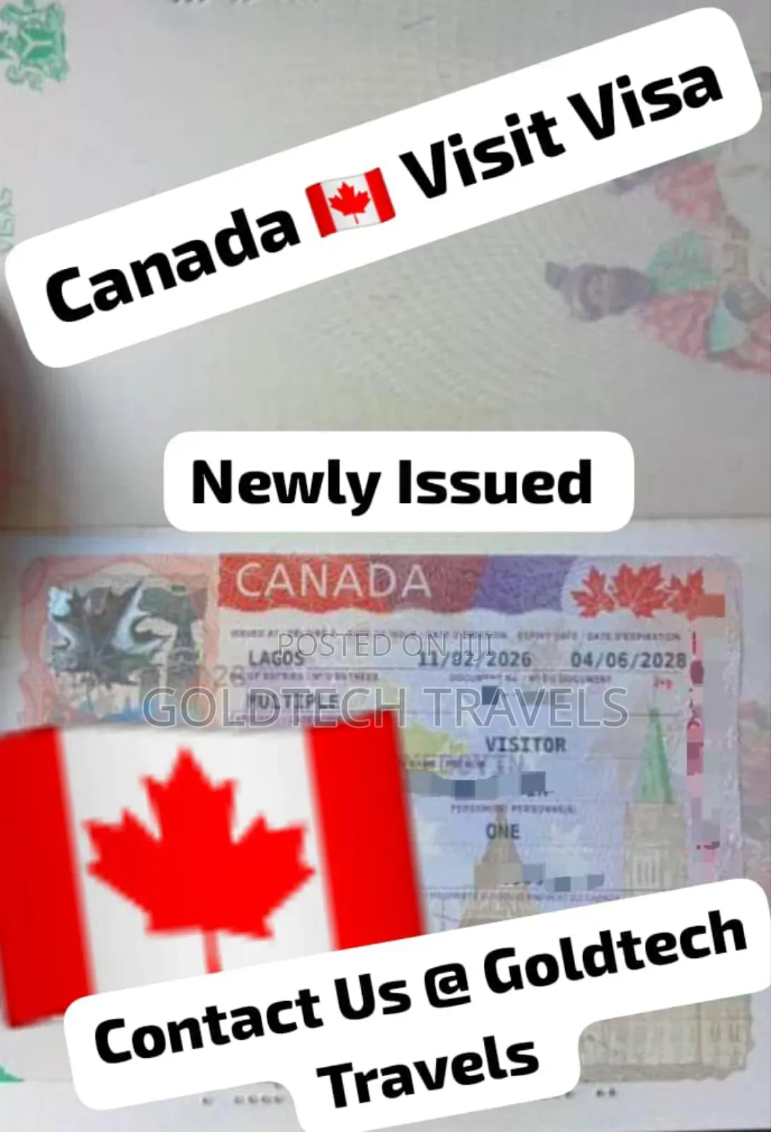 Canada Visit Visa Package Available on Payment After Visa Approval