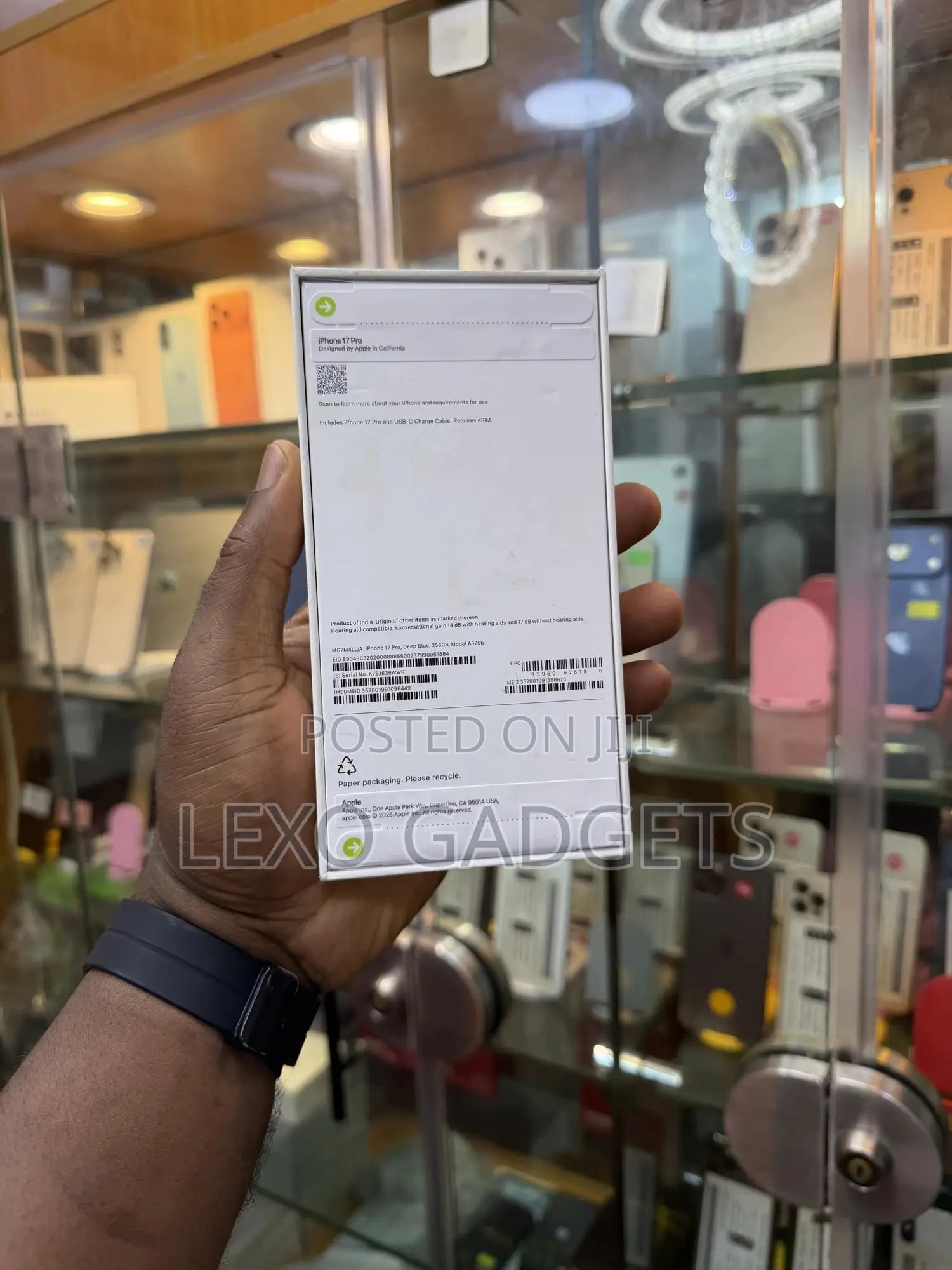 New Apple iPhone 17 Pro 256 GB Blue