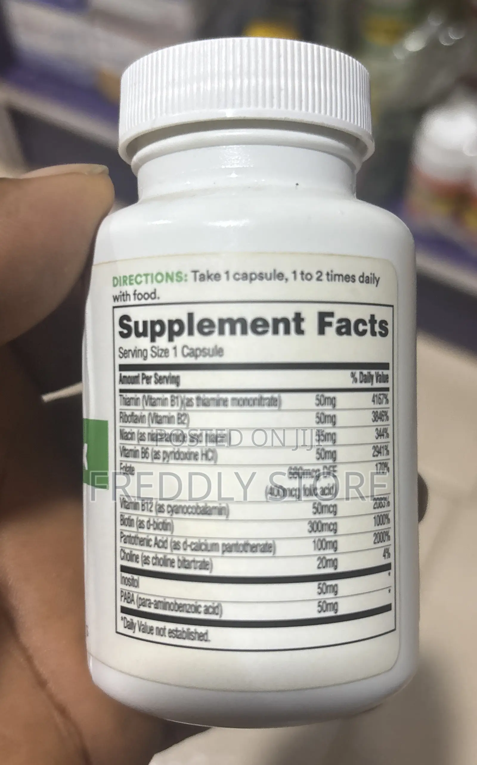 Vitamin B-50 Complex 365 Whole Foods