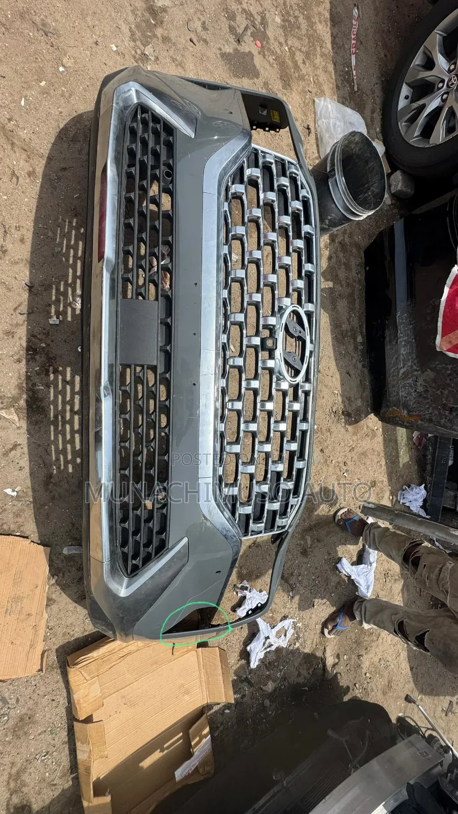 Complete Front Bumper Hyundai Santa Fe 2023