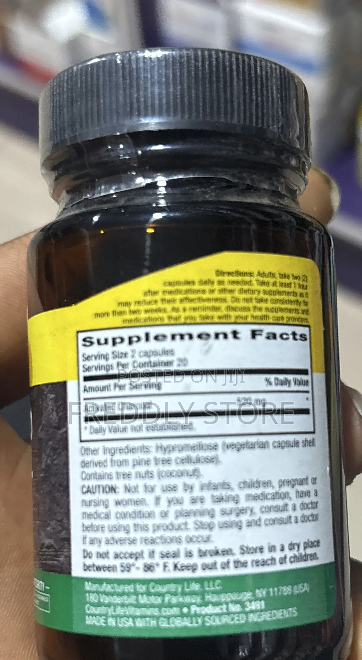 Activated Charcoal Country Life