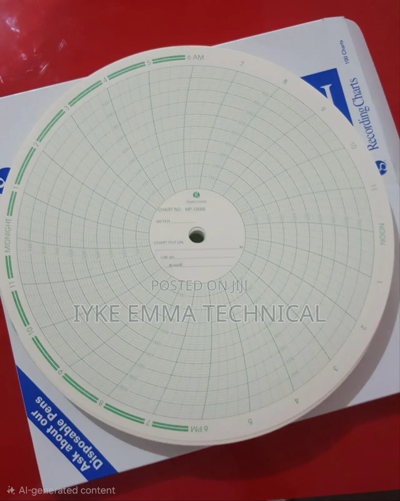 5000 Psi Barton Chart Paper