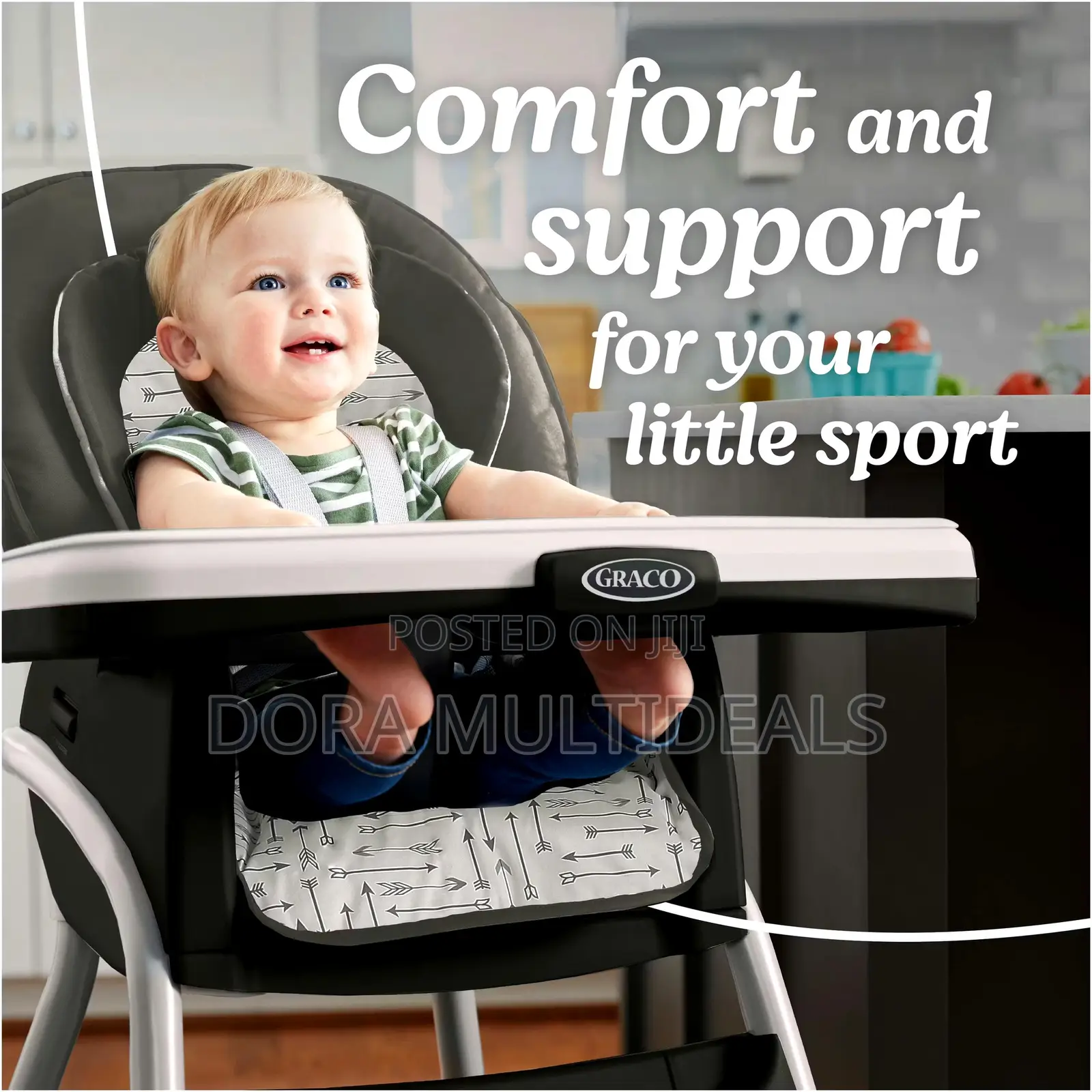 6in1 Graco Table2table Lx Highchair, With Infant Head Support