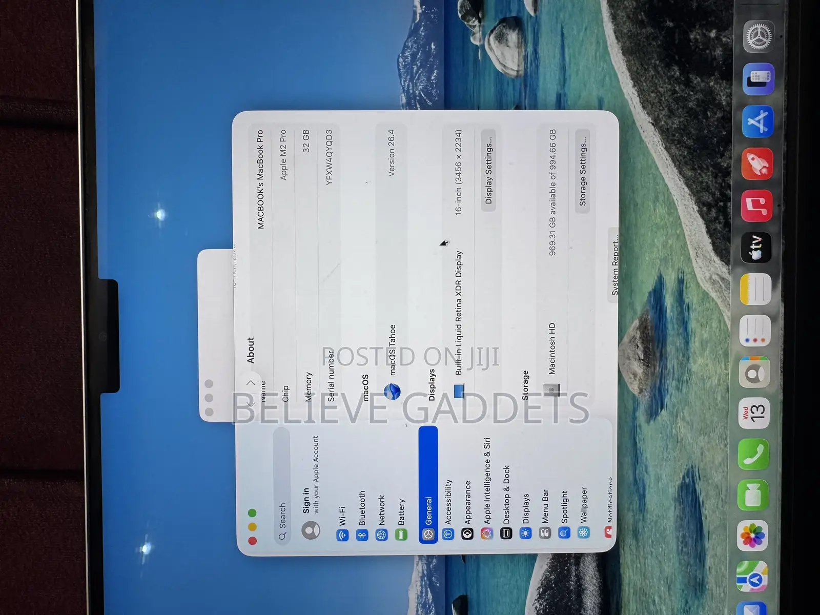 Laptop Apple MacBook Pro 2023 M2 Pro 16-inch 32GB Apple M2 SSD 1T