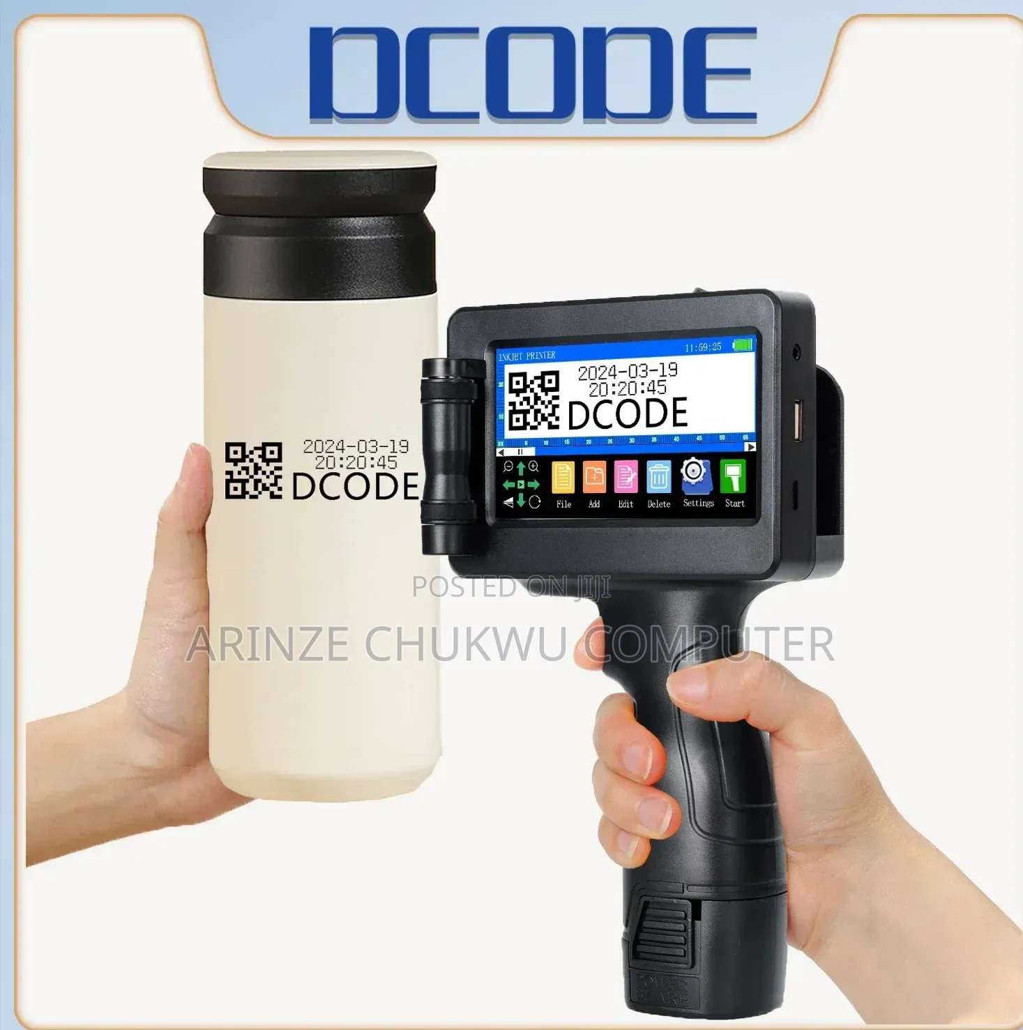 Intelligent Handheld InkJet Printer