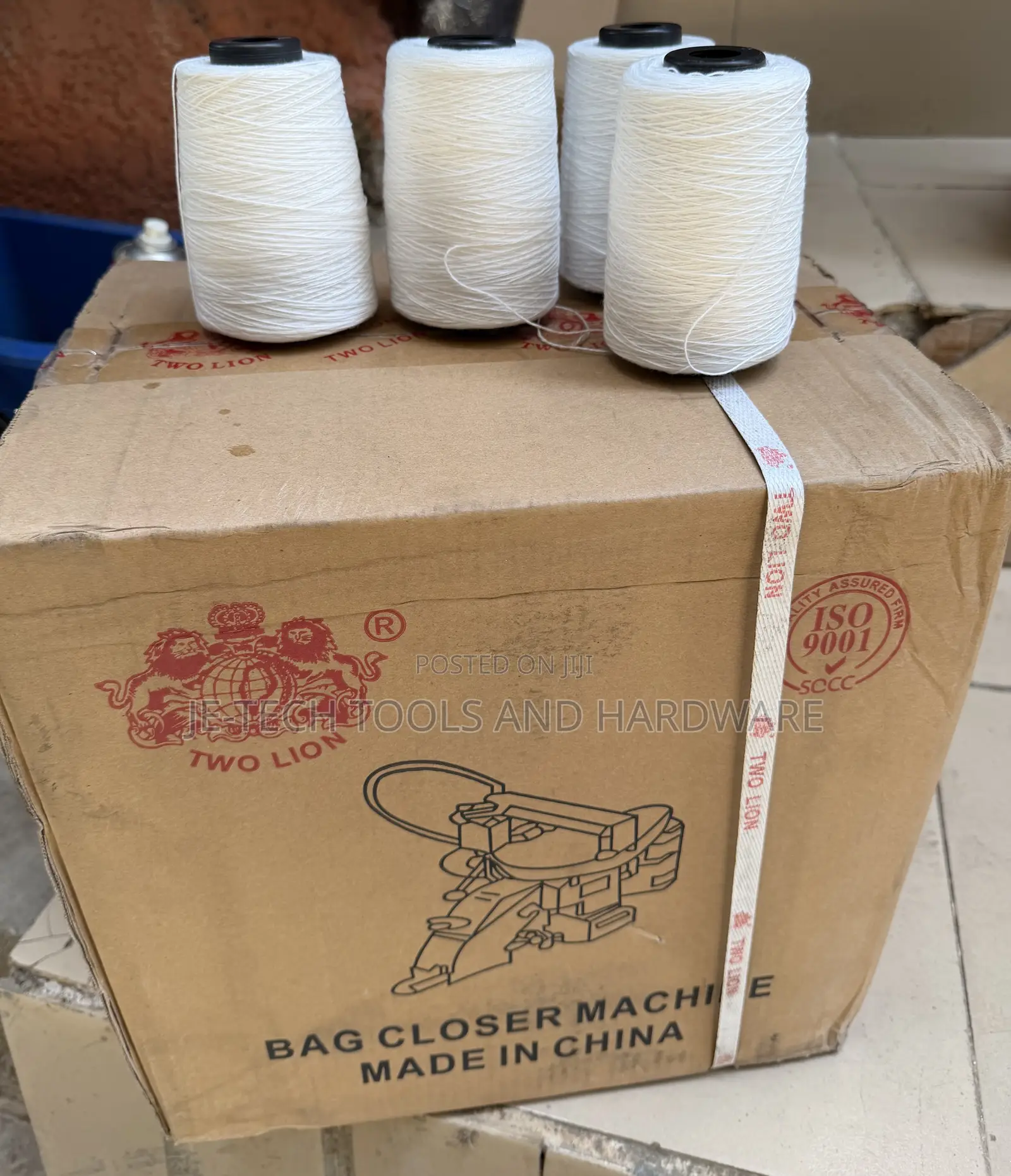 Two Lion Portable Electric Bag Closer Machine Ropes