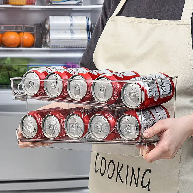 Refrigerator Acrylic Beverage Rack