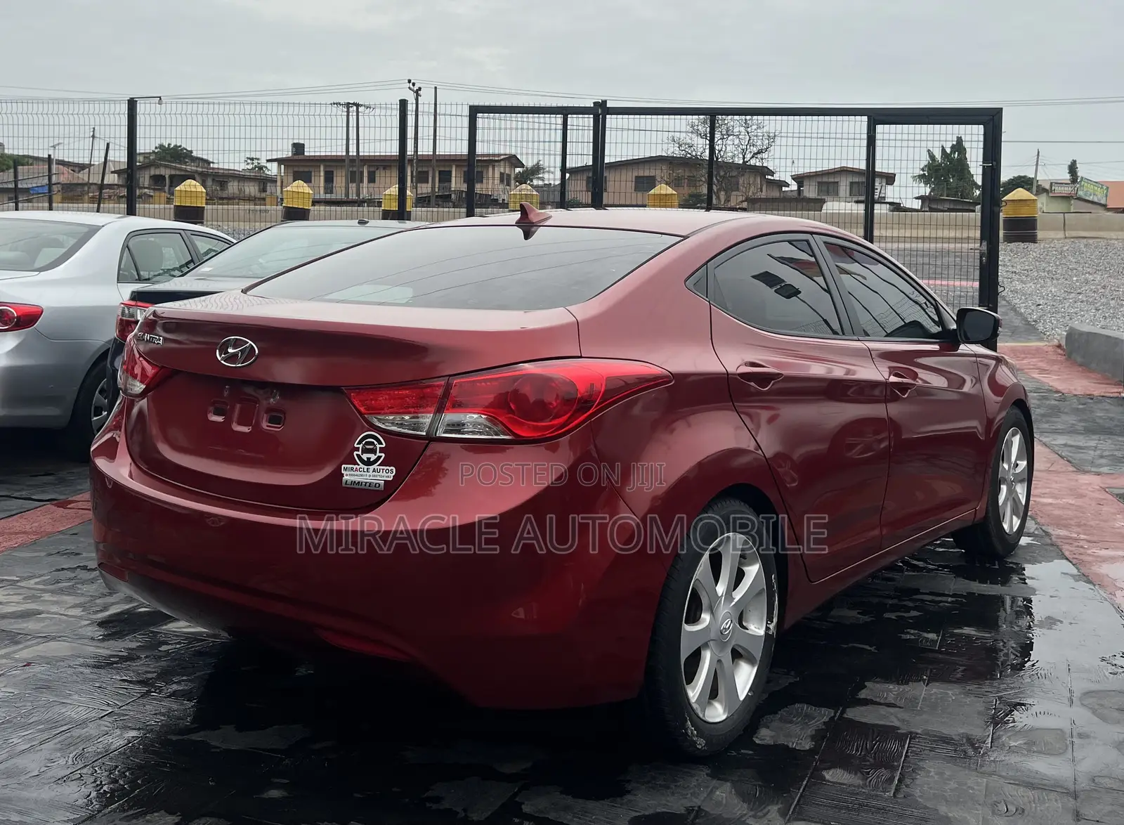 Hyundai Elantra Limited 4dr Sedan (1.8L 4cyl 6A) 2014 Burgundy