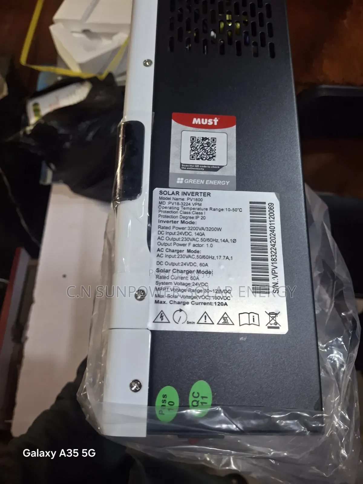 3kva/24v Must Hybrid Inverter